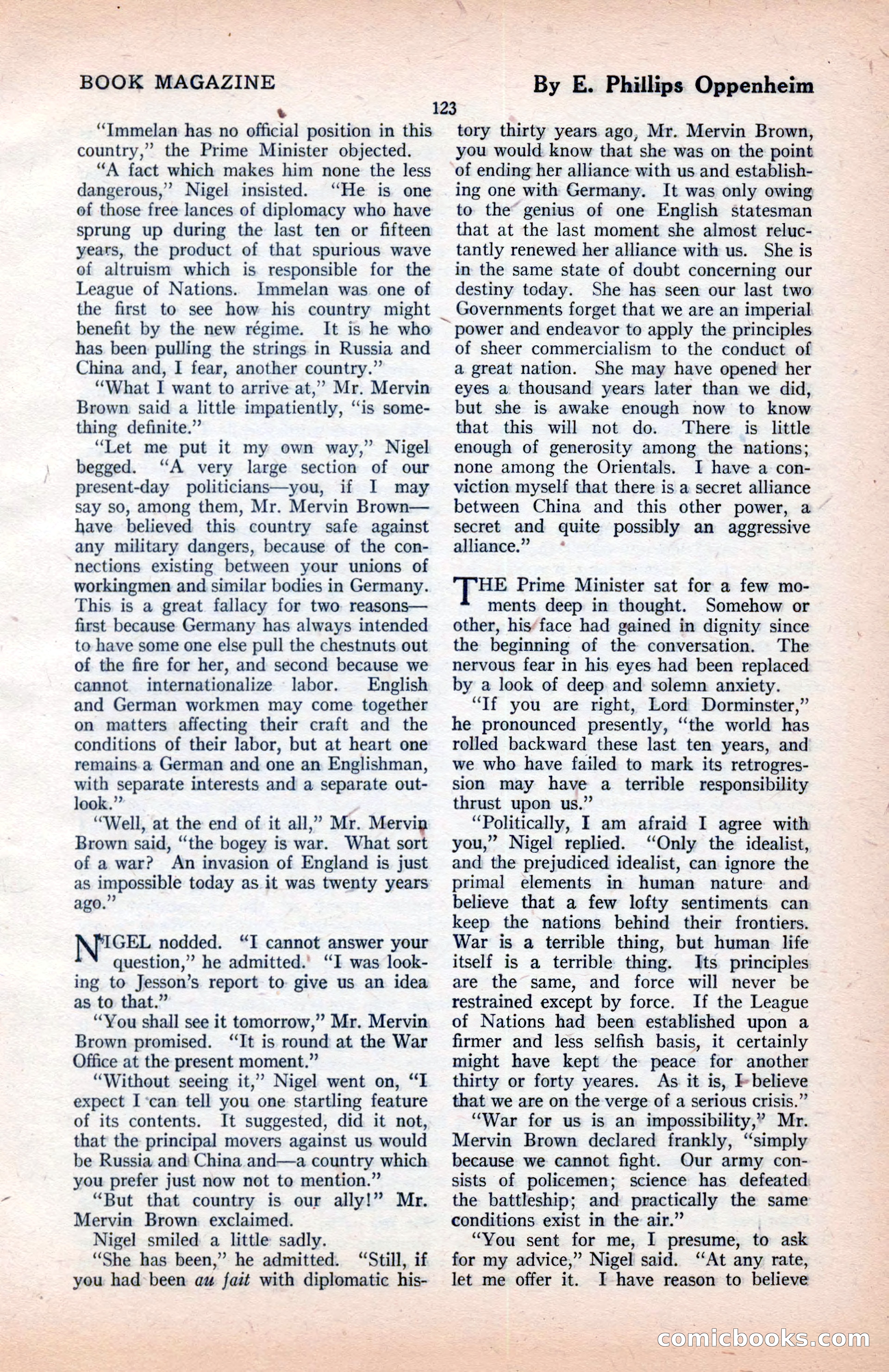 The Blue Book Magazine, January 1922 — page 129 of 208