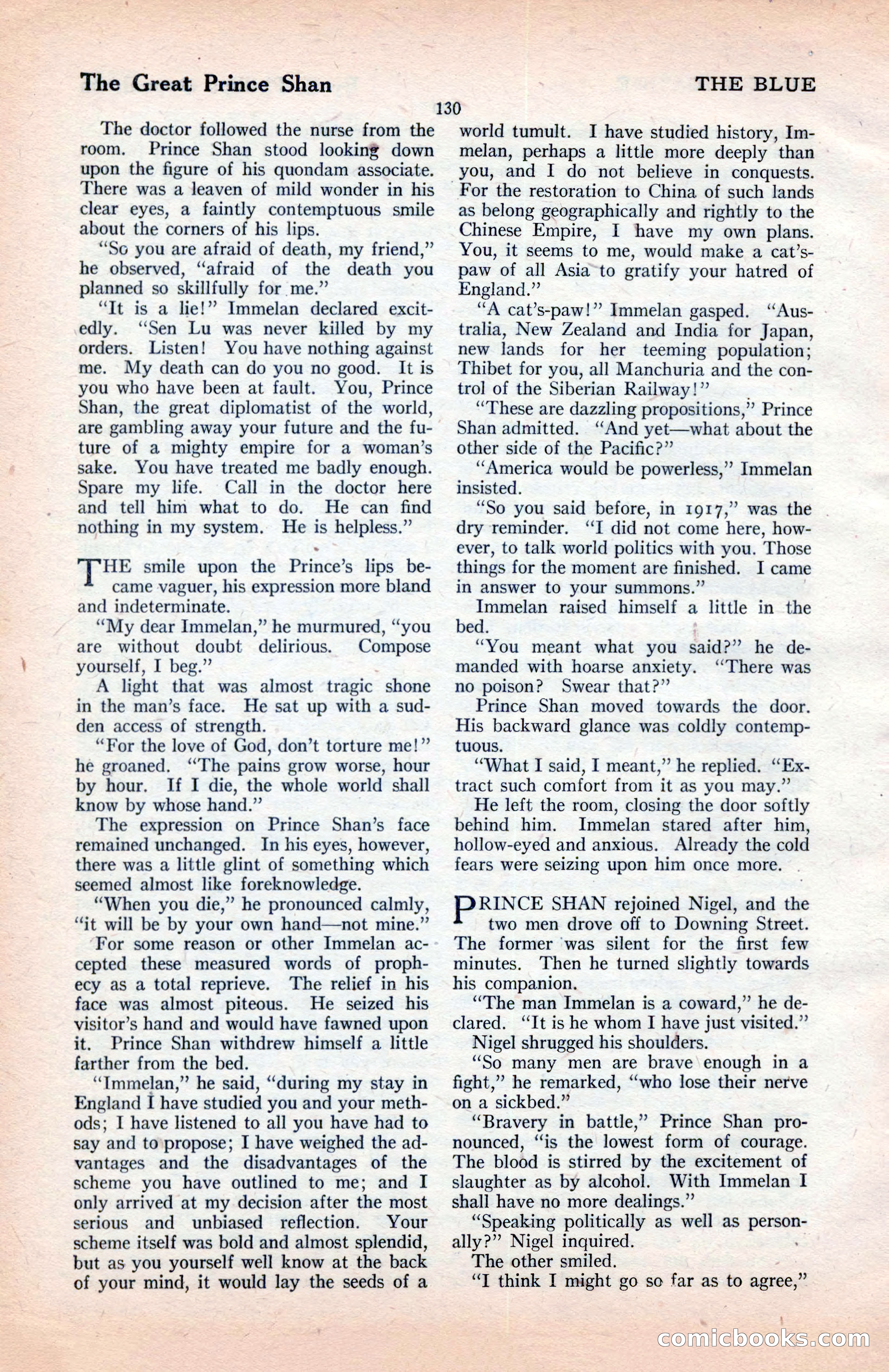 The Blue Book Magazine, January 1922 — page 136 of 208