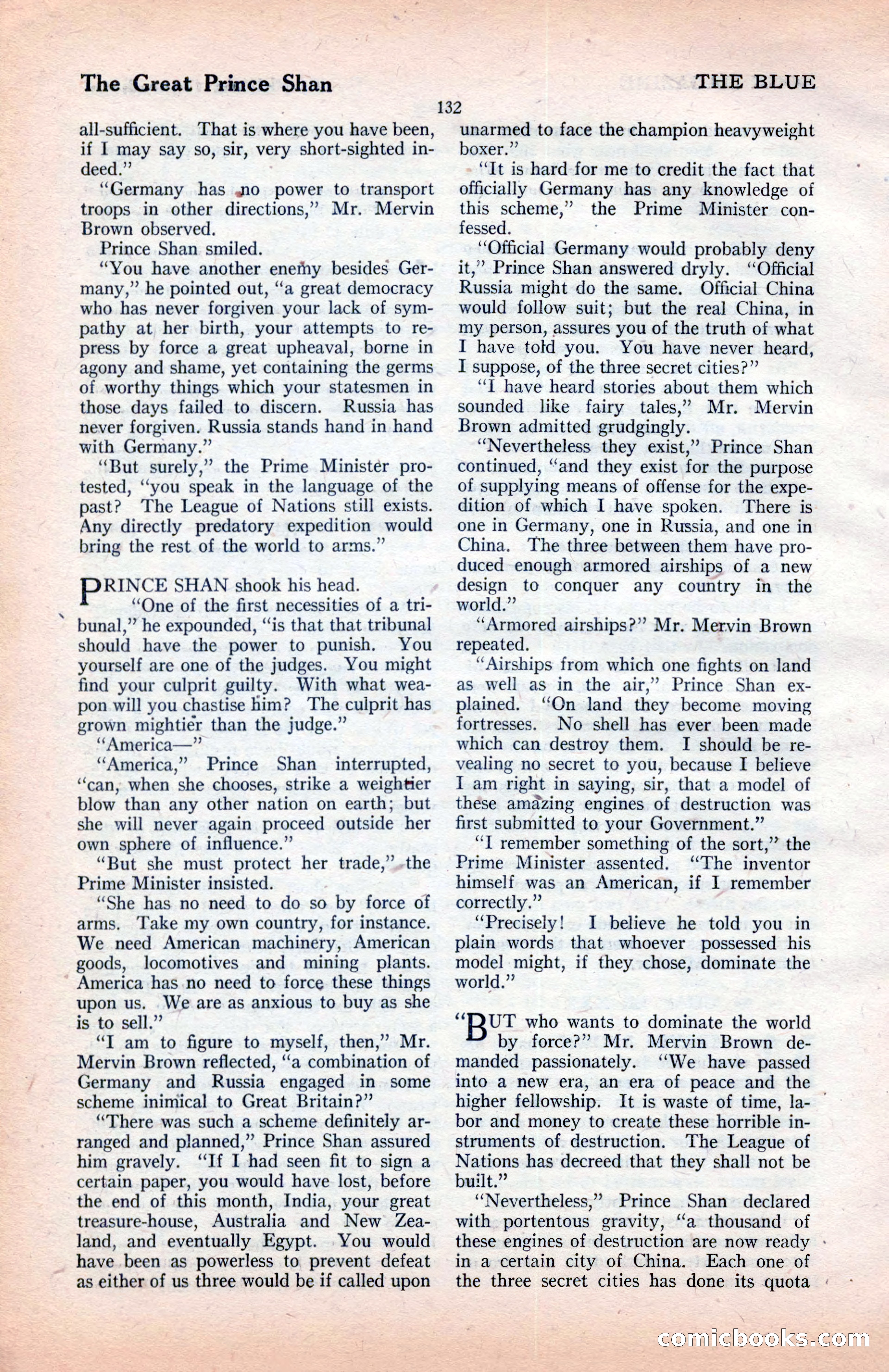 The Blue Book Magazine, January 1922 — page 138 of 208