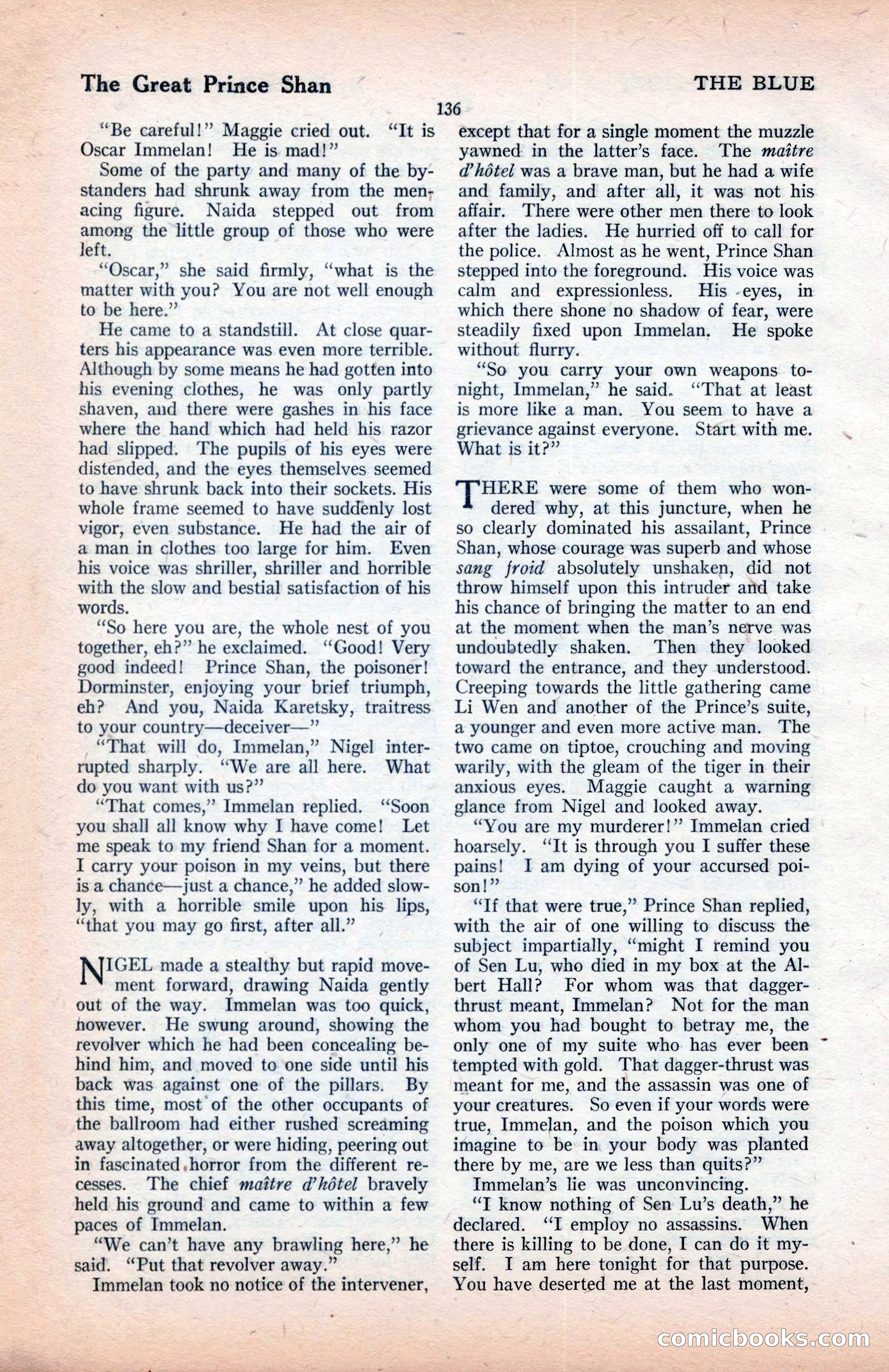 The Blue Book Magazine, January 1922 — page 142 of 208