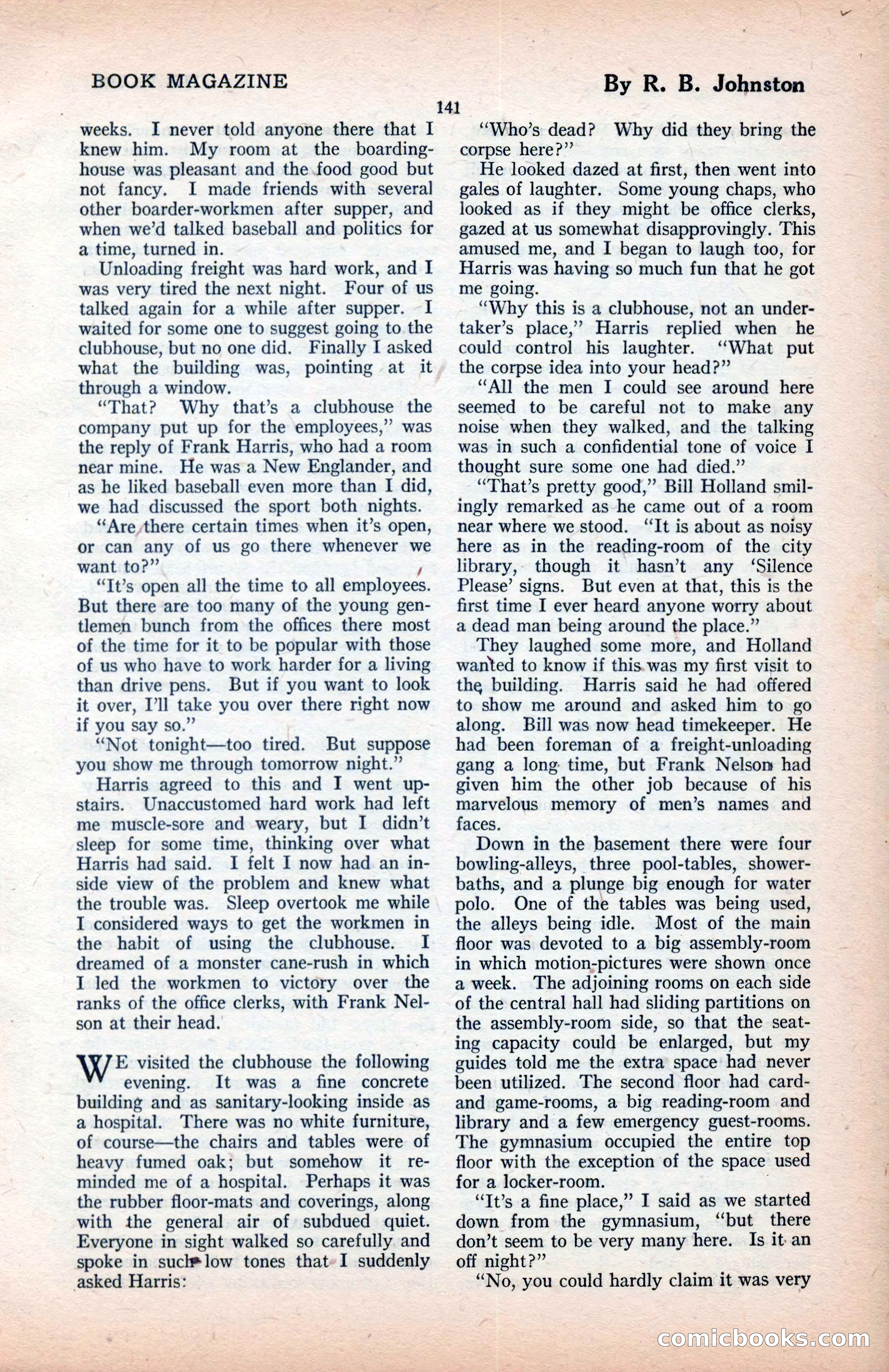 The Blue Book Magazine, January 1922 — page 147 of 208