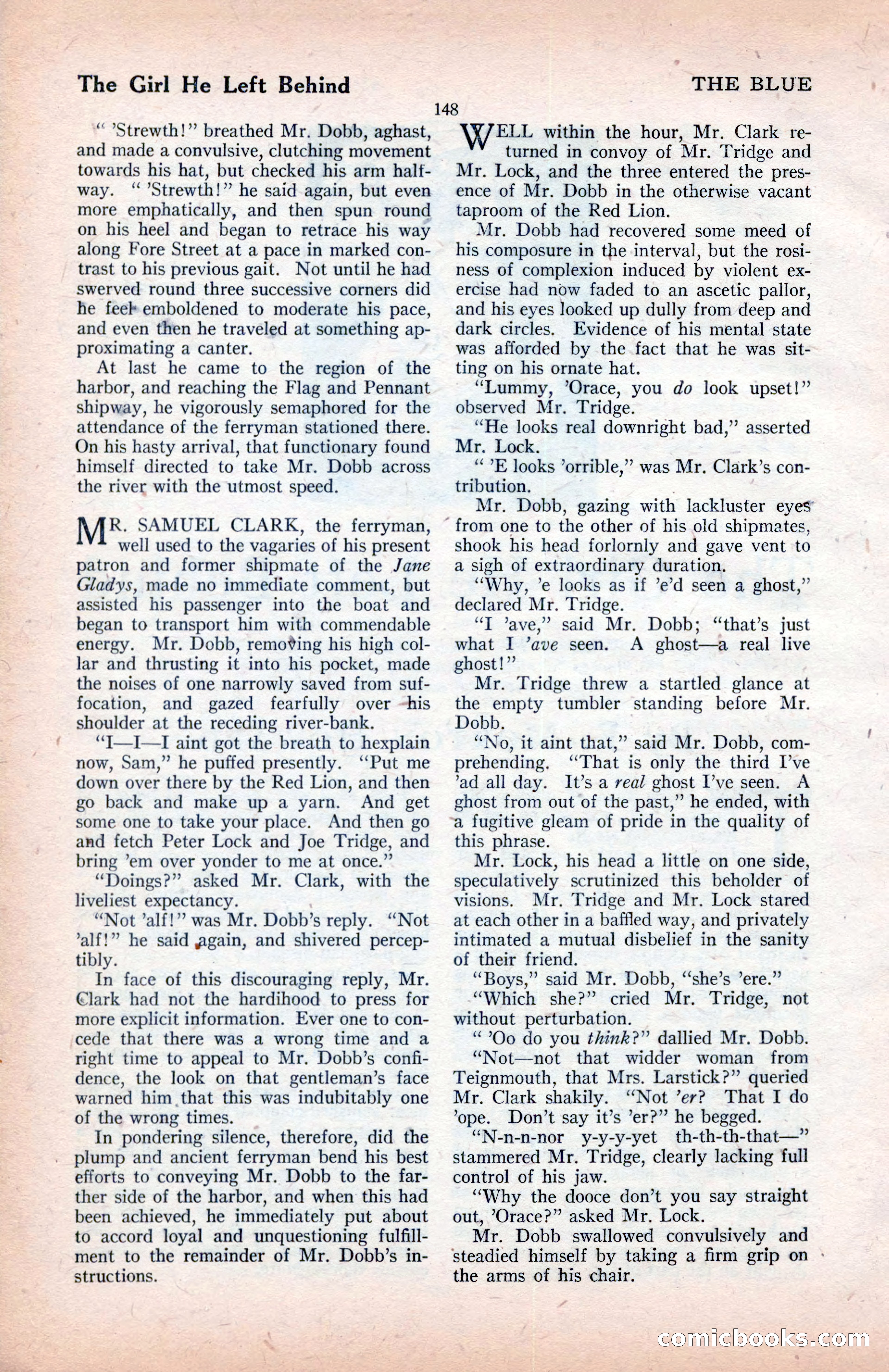 The Blue Book Magazine, January 1922 — page 154 of 208