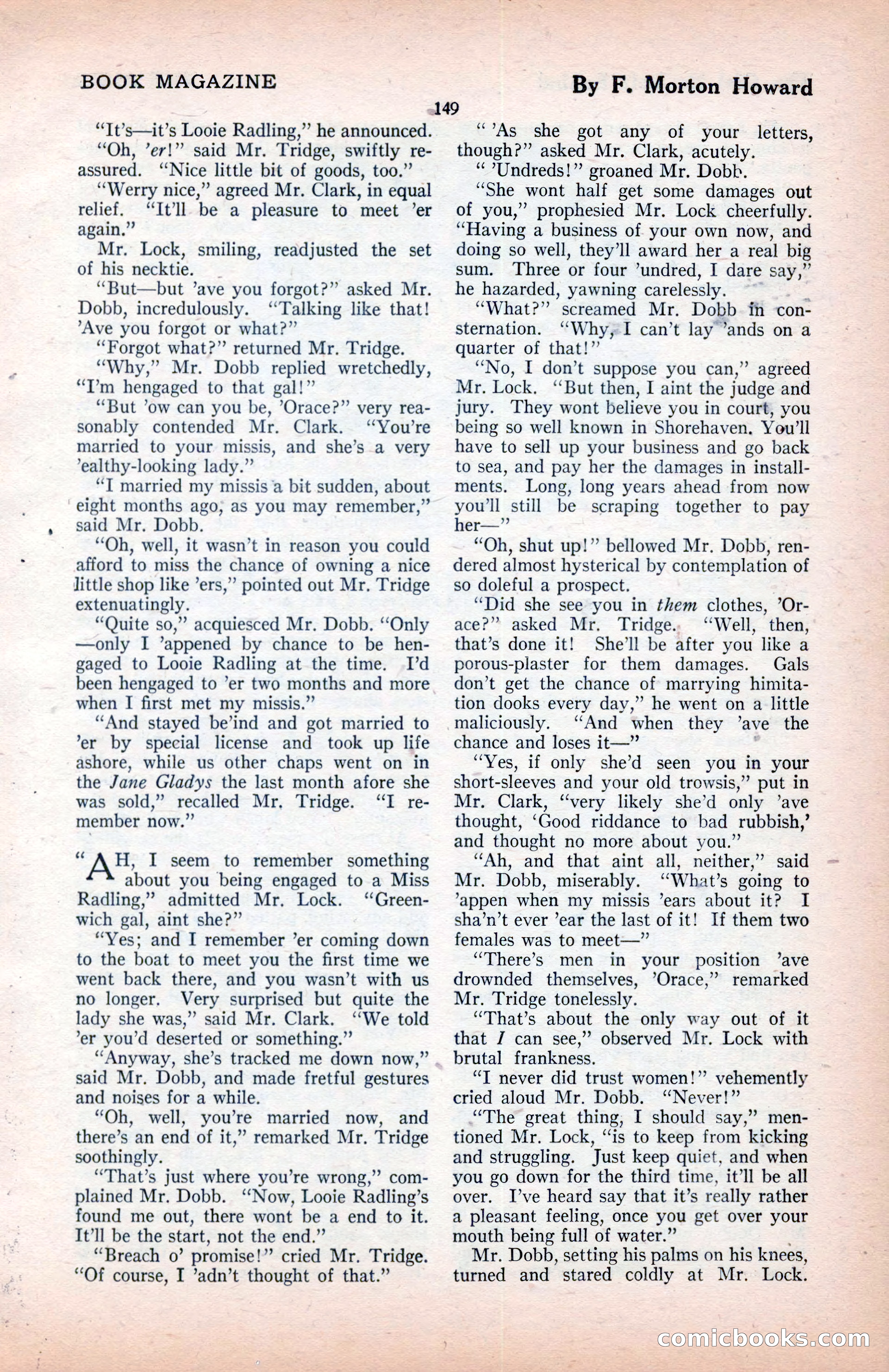 The Blue Book Magazine, January 1922 — page 155 of 208