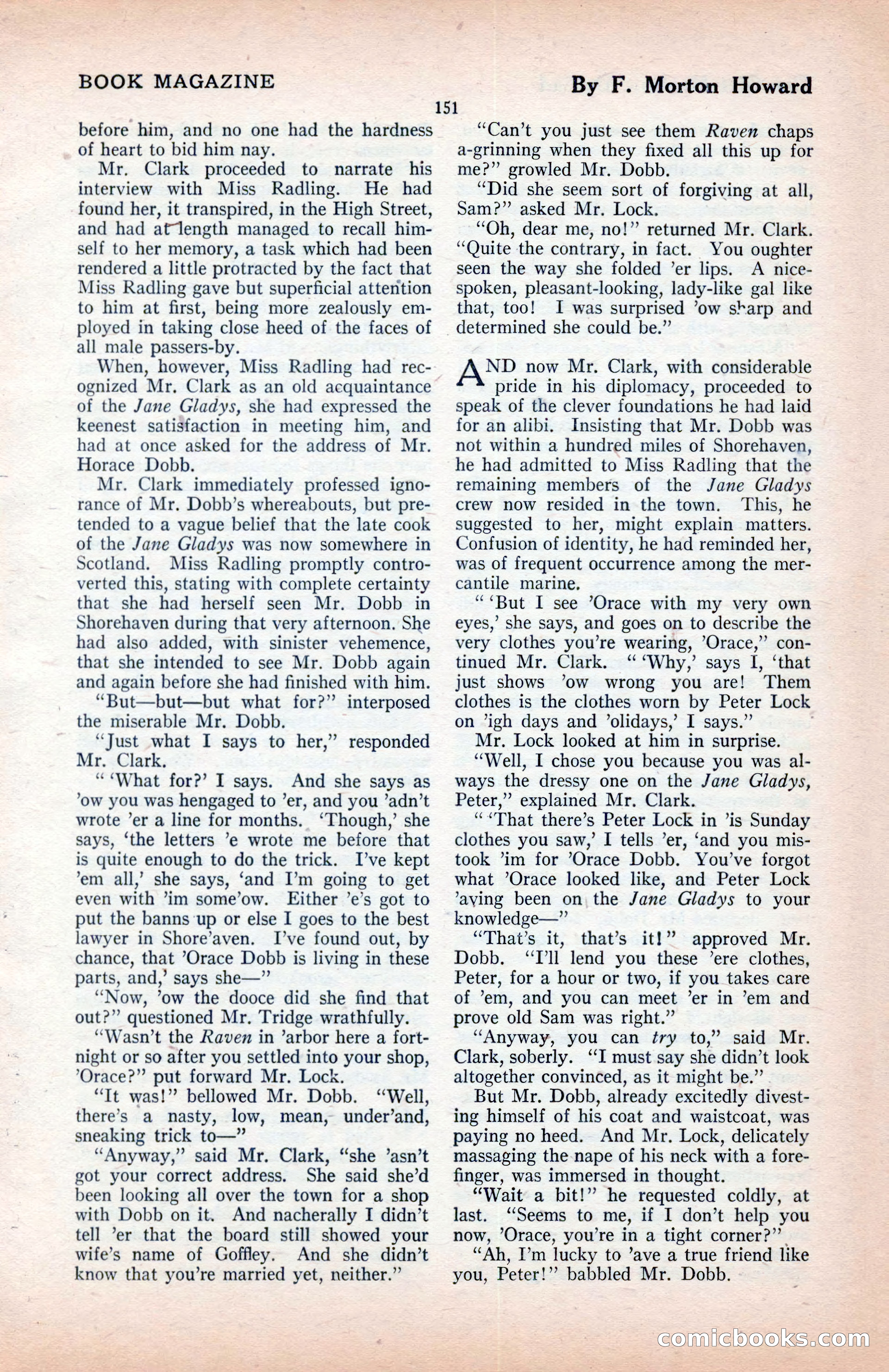 The Blue Book Magazine, January 1922 — page 157 of 208