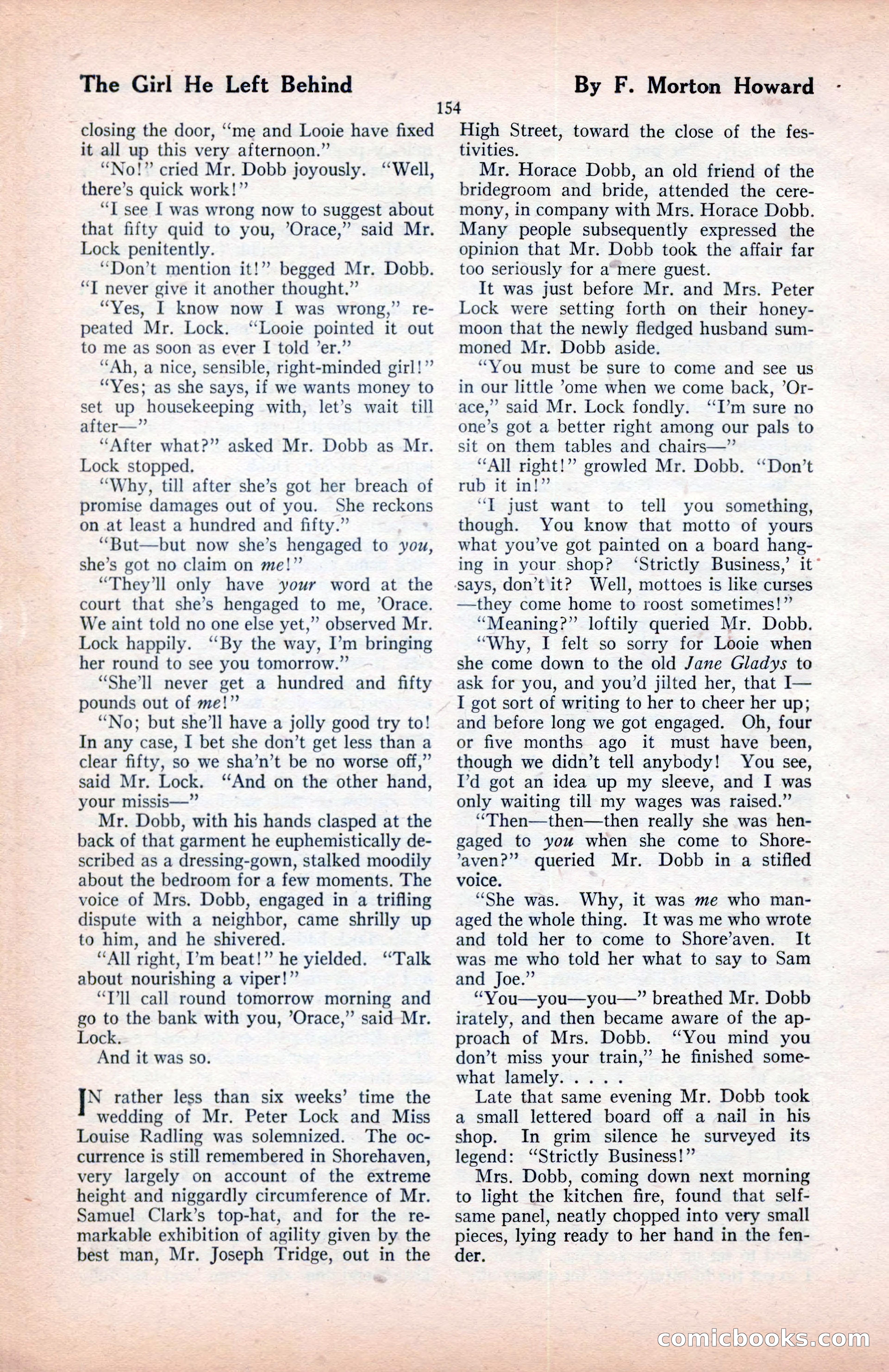 The Blue Book Magazine, January 1922 — page 160 of 208