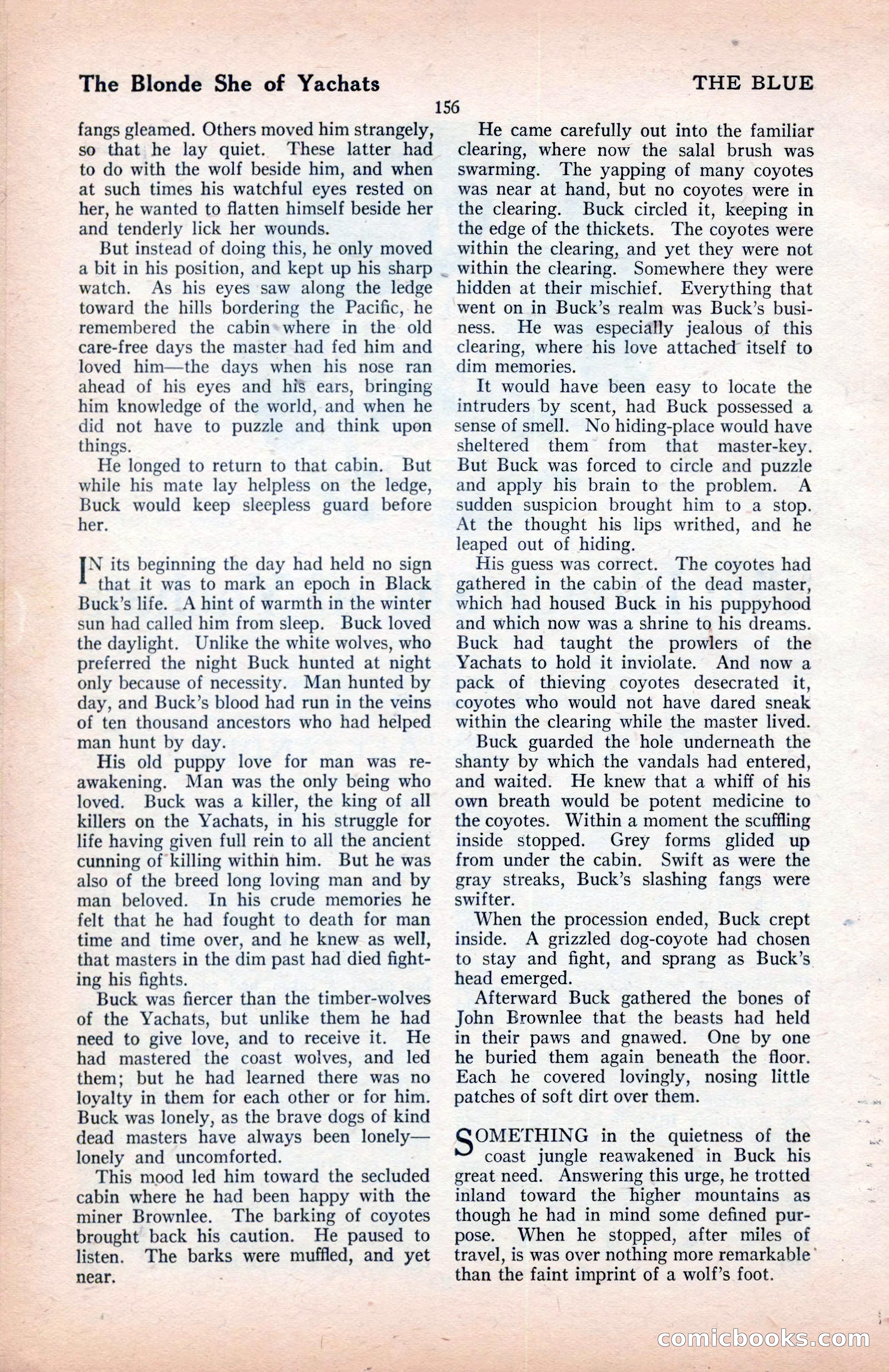 The Blue Book Magazine, January 1922 — page 162 of 208