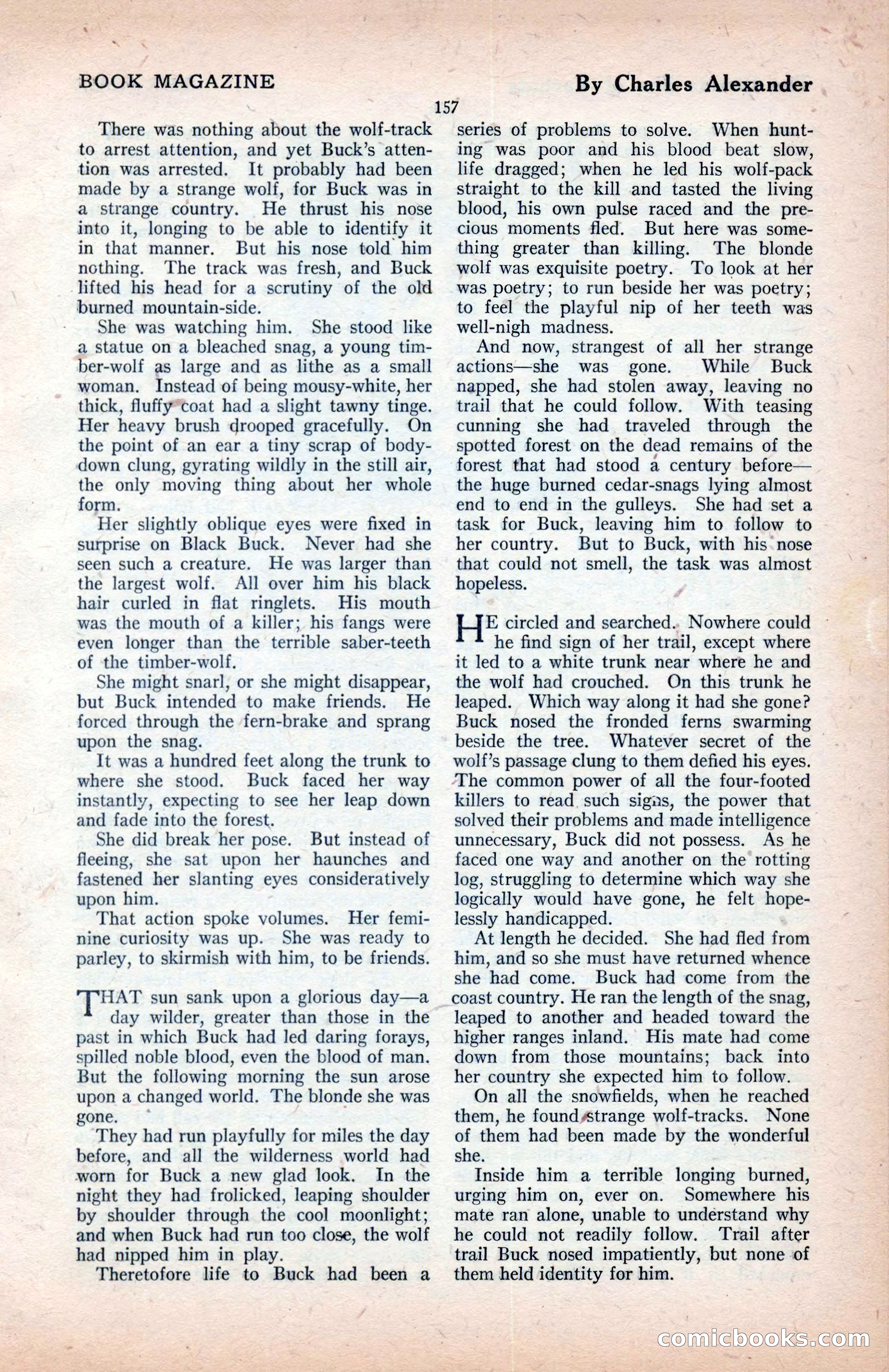 The Blue Book Magazine, January 1922 — page 163 of 208