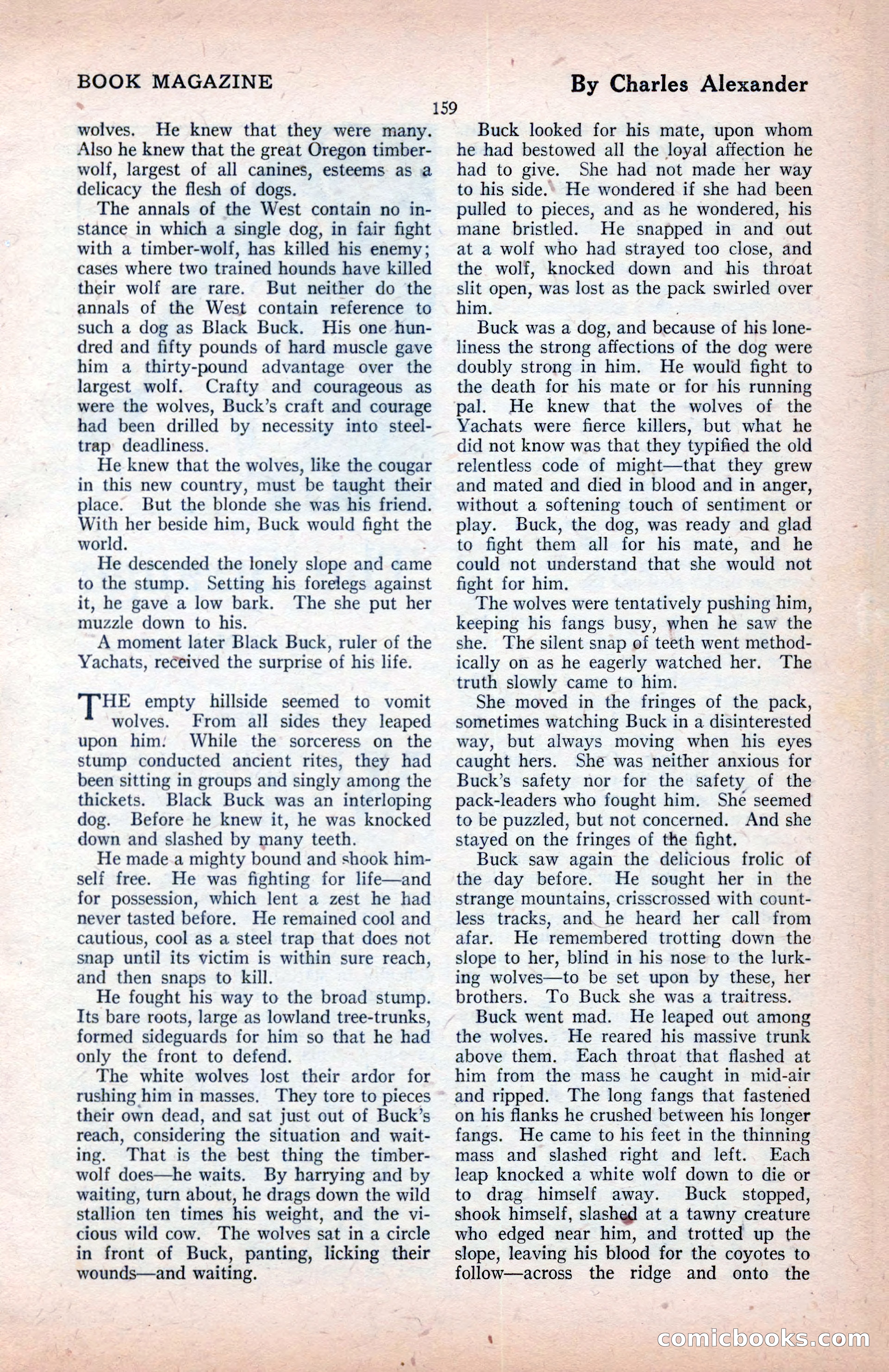 The Blue Book Magazine, January 1922 — page 165 of 208