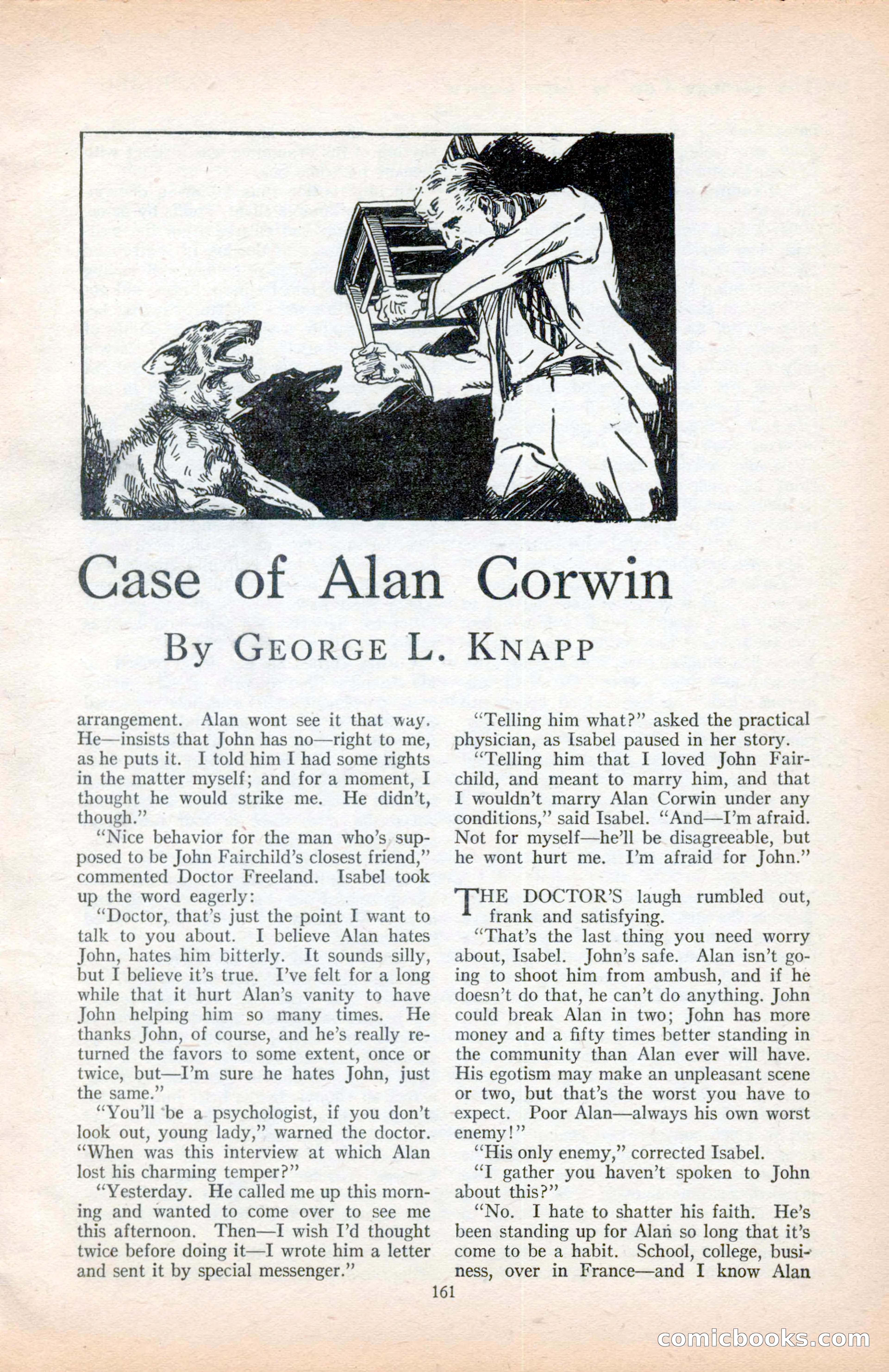 The Blue Book Magazine, January 1922 — page 167 of 208