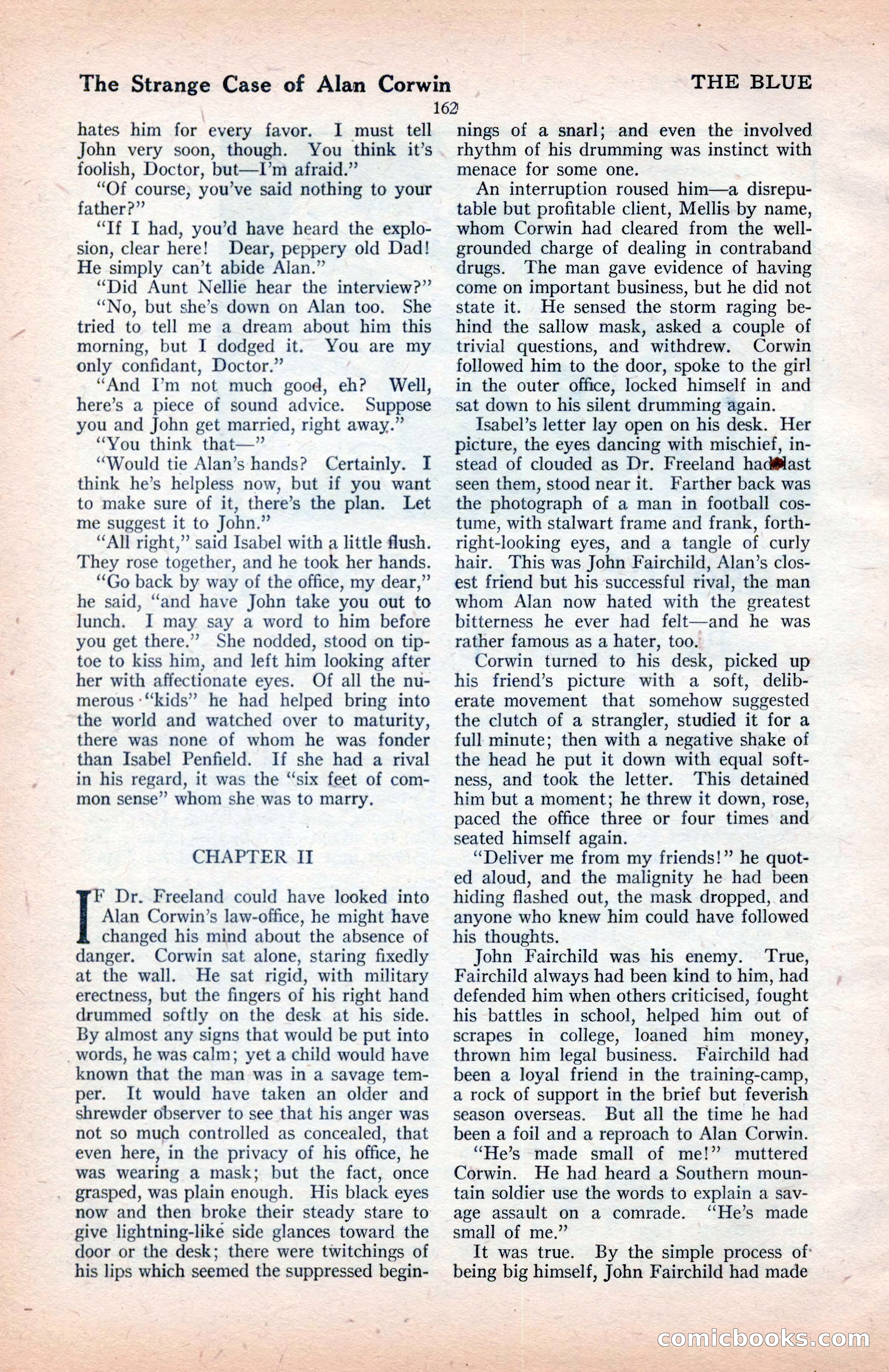 The Blue Book Magazine, January 1922 — page 168 of 208