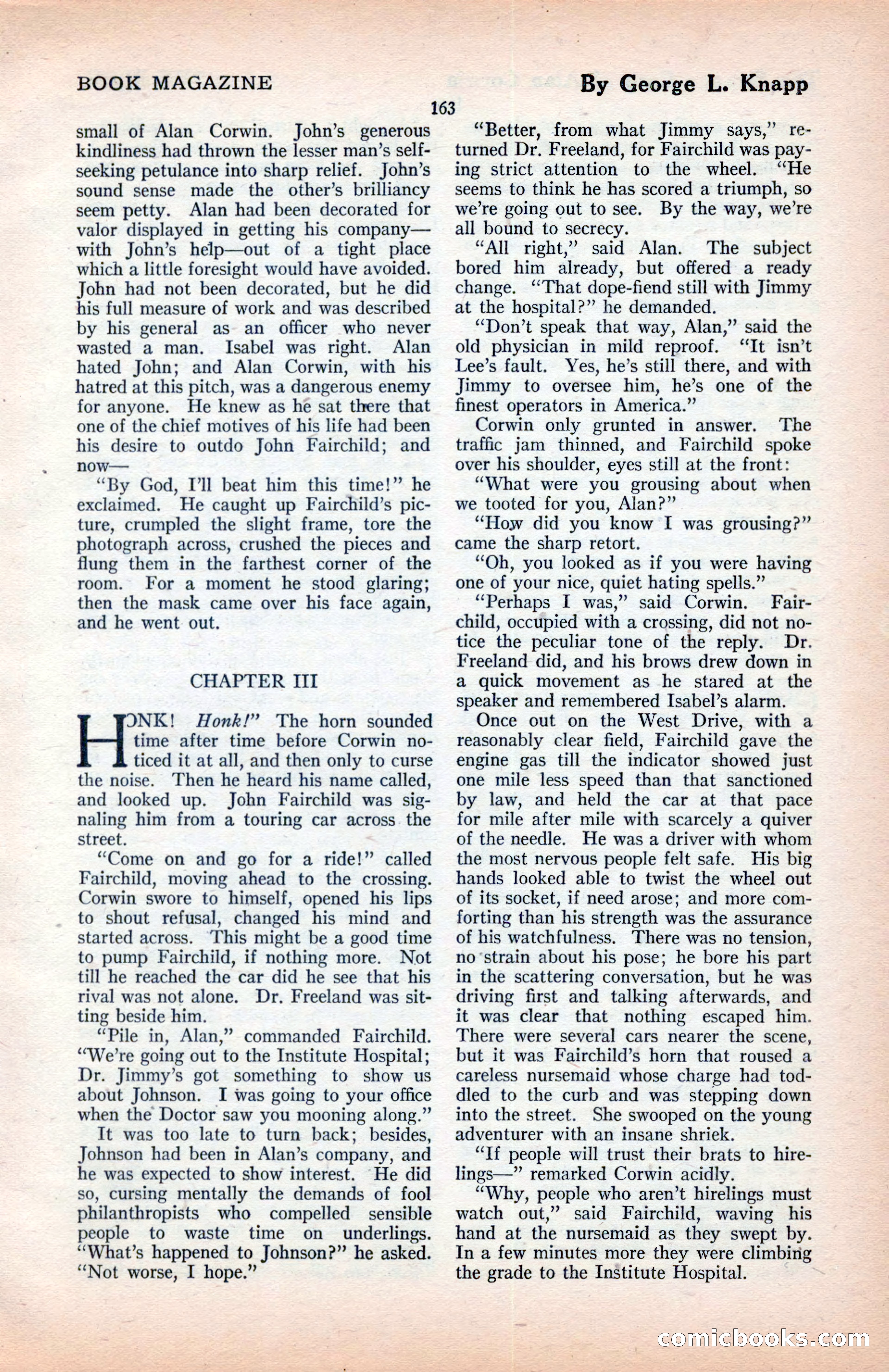 The Blue Book Magazine, January 1922 — page 169 of 208