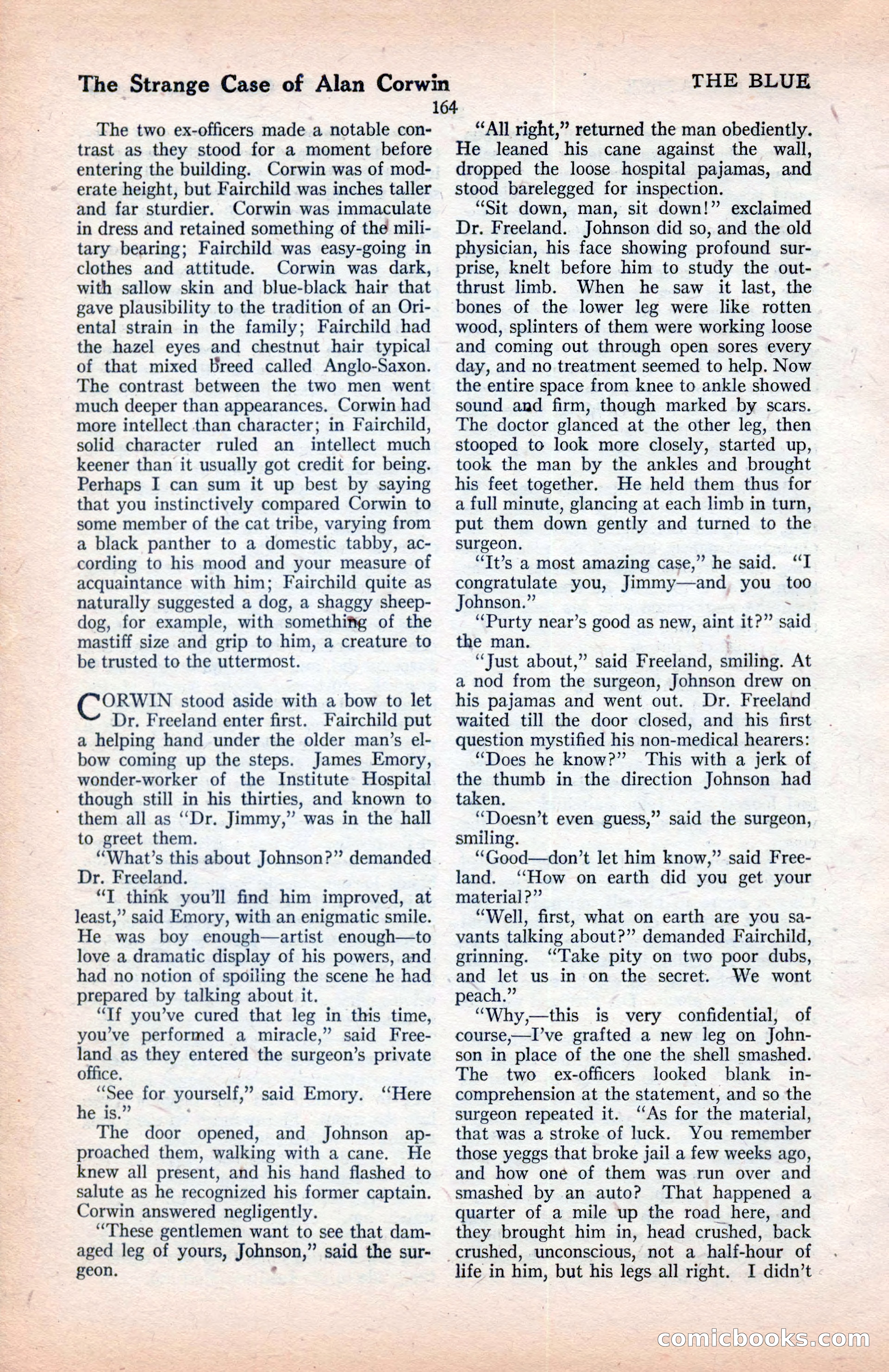 The Blue Book Magazine, January 1922 — page 170 of 208