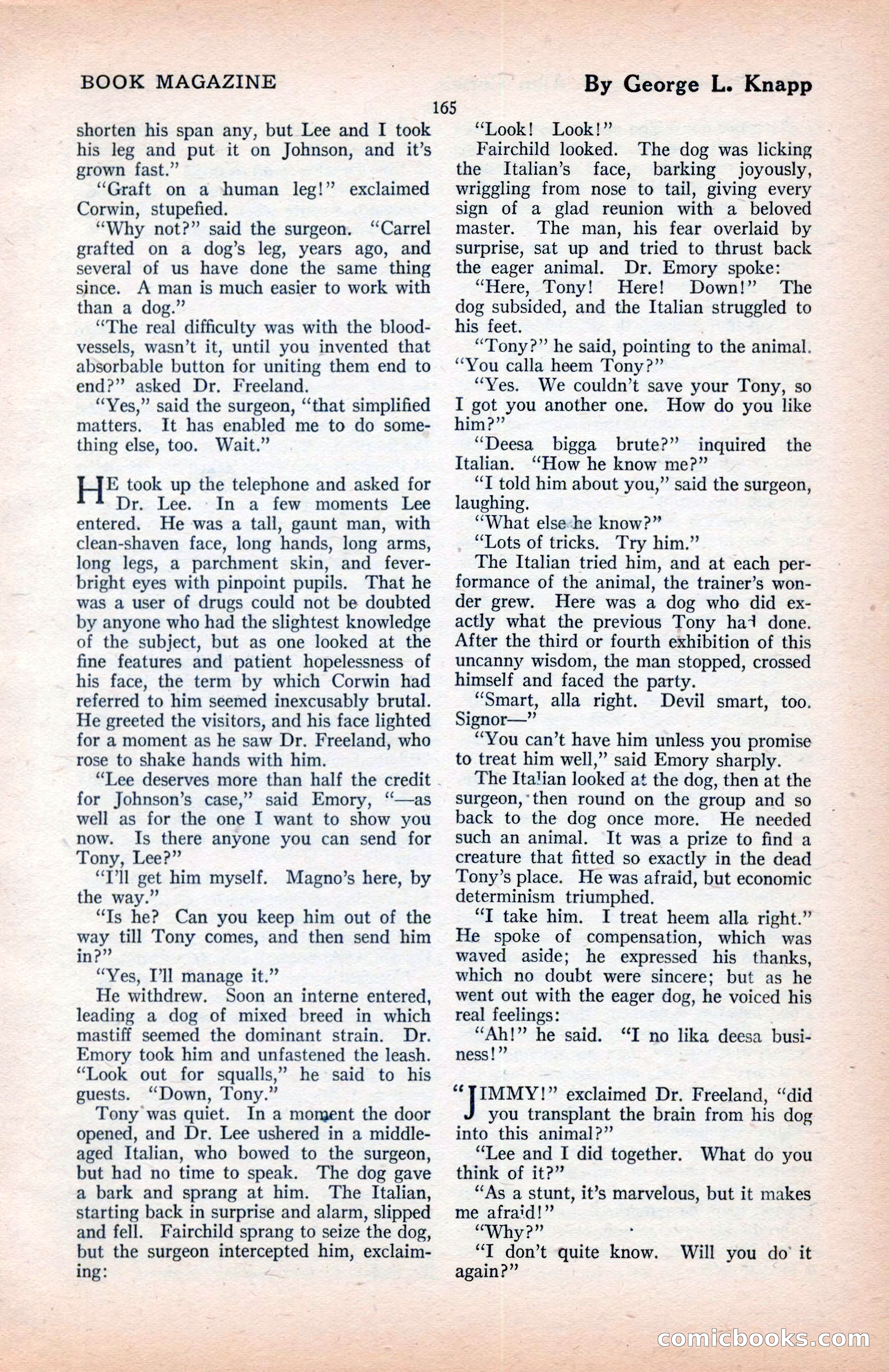 The Blue Book Magazine, January 1922 — page 171 of 208