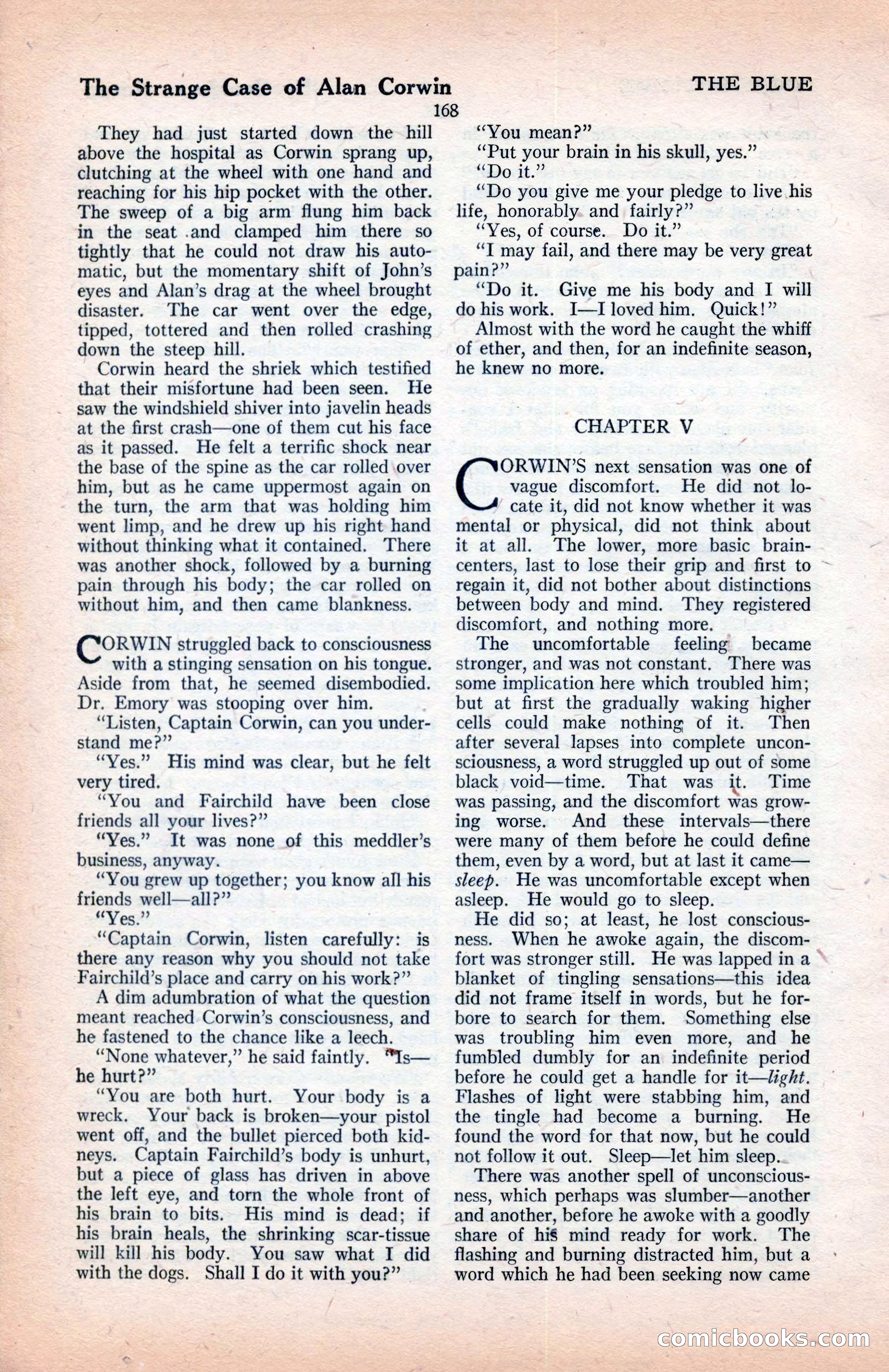 The Blue Book Magazine, January 1922 — page 174 of 208