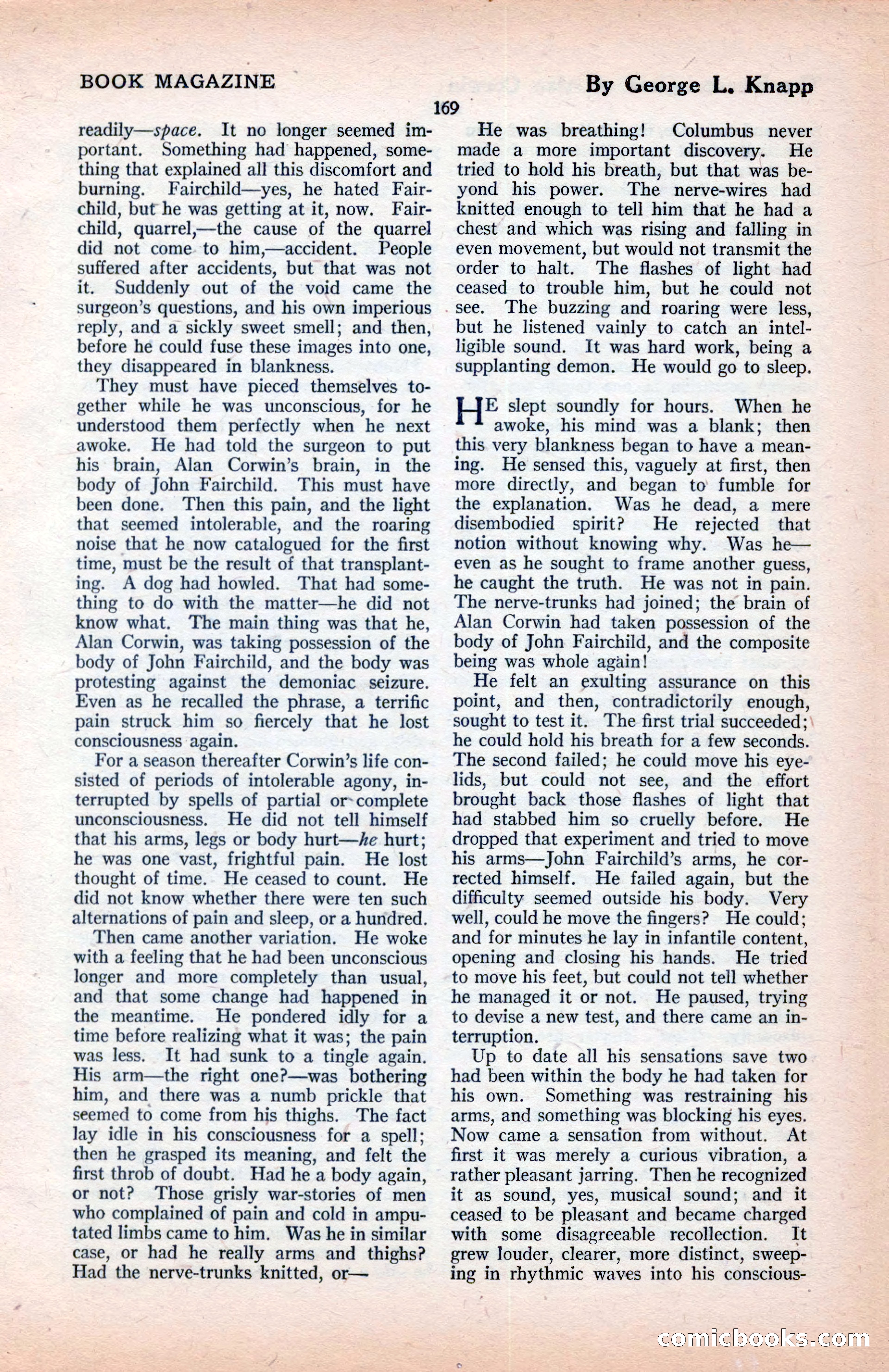 The Blue Book Magazine, January 1922 — page 175 of 208