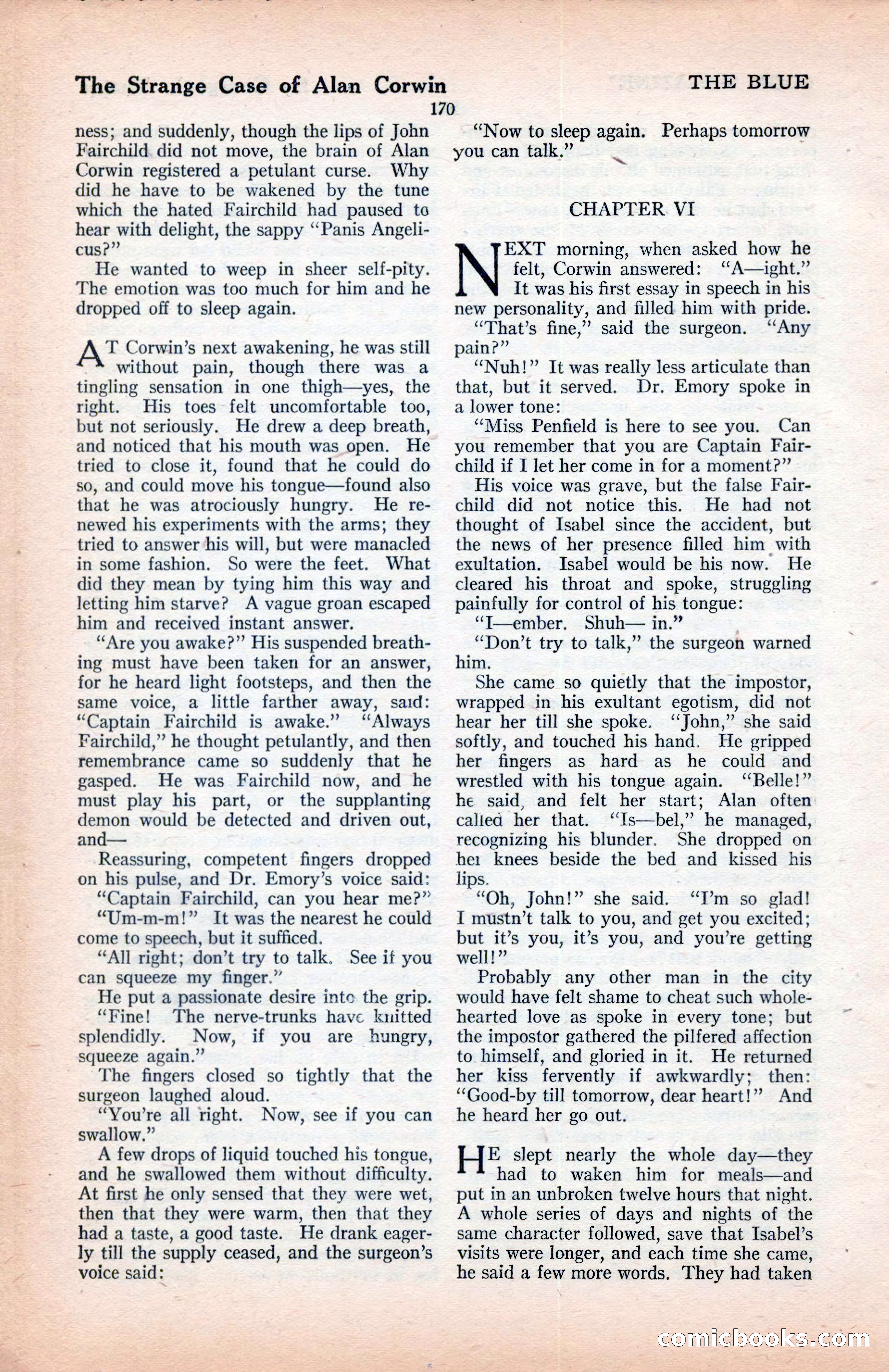 The Blue Book Magazine, January 1922 — page 176 of 208