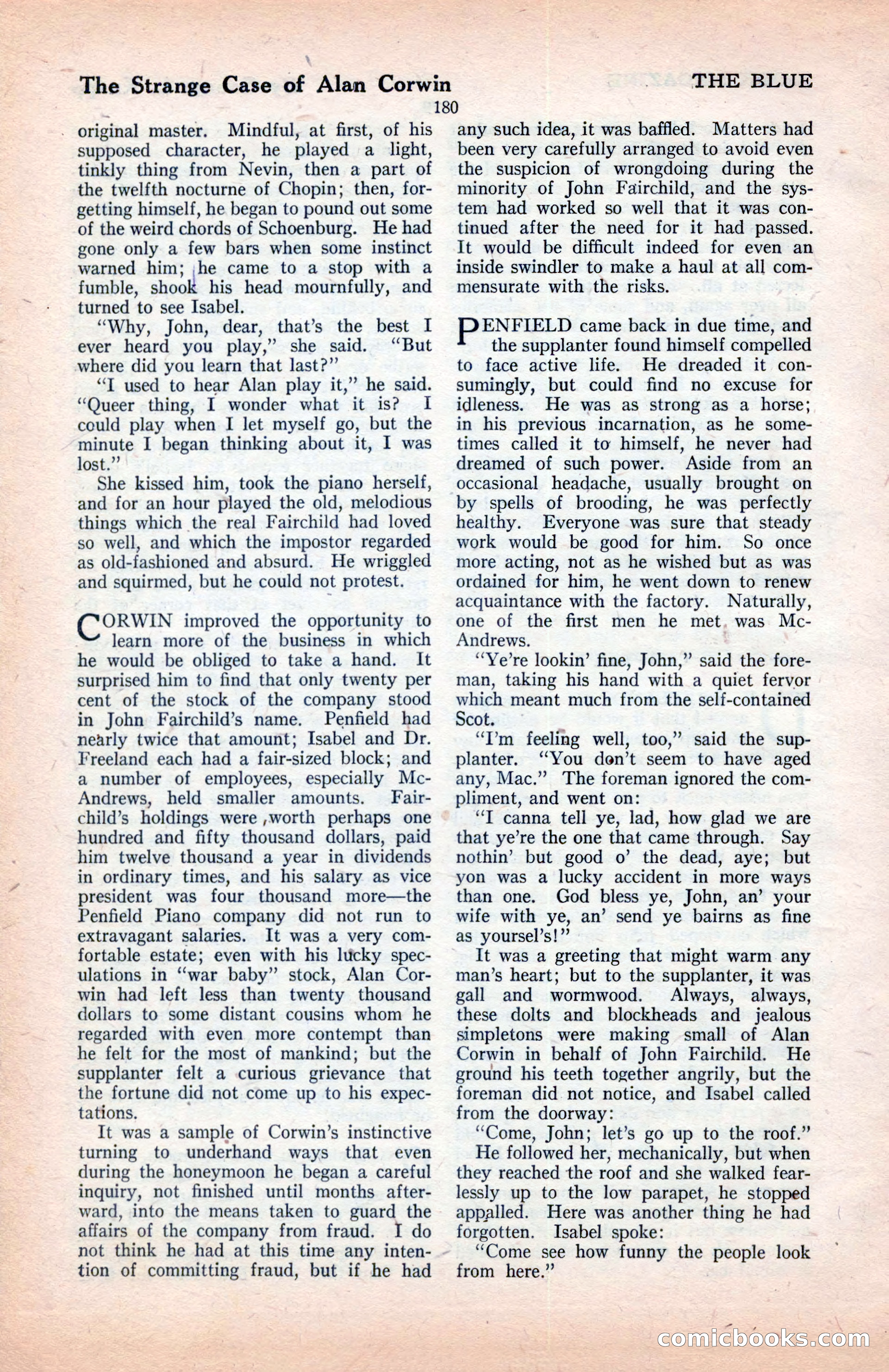 The Blue Book Magazine, January 1922 — page 186 of 208