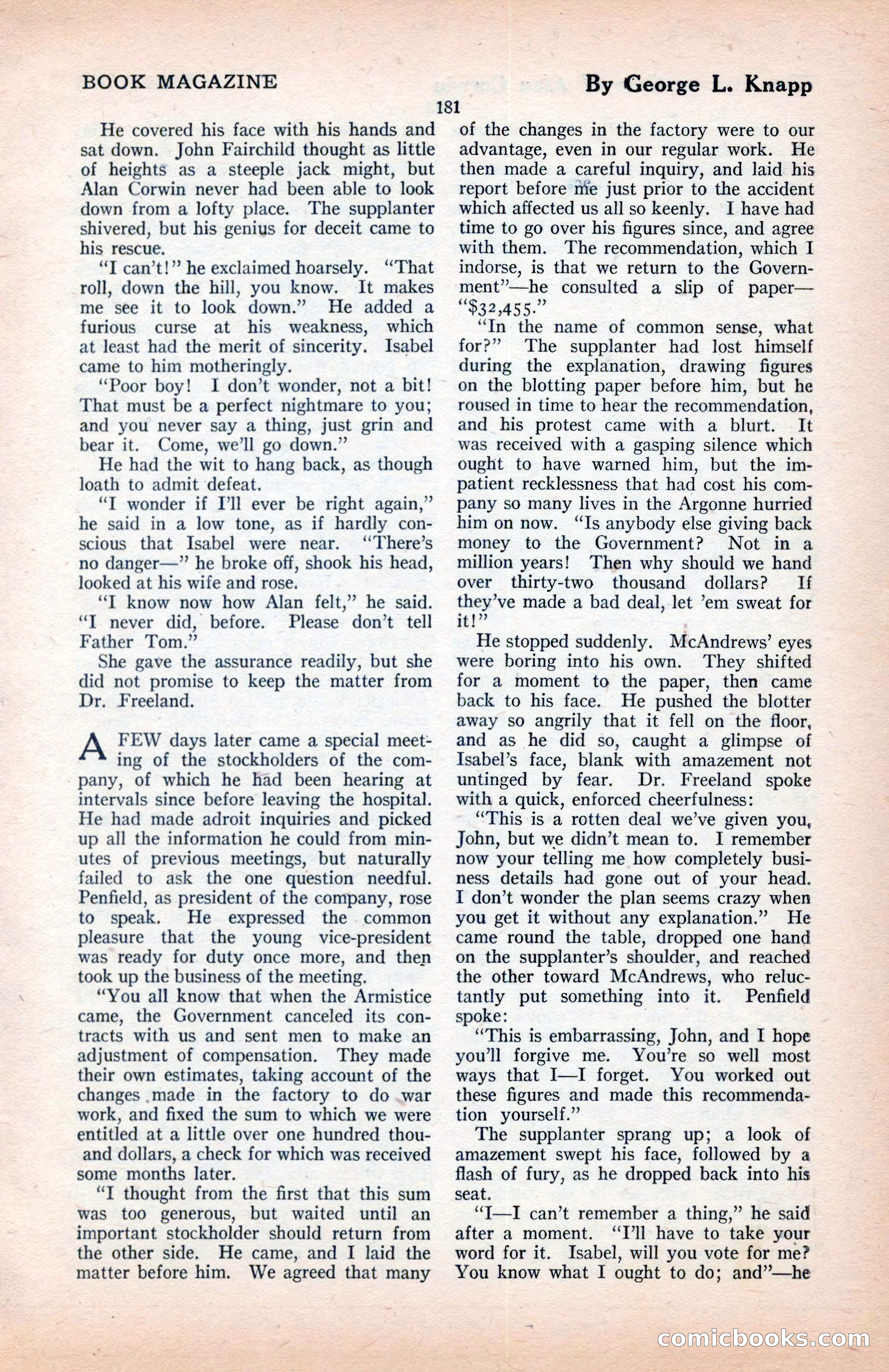The Blue Book Magazine, January 1922 — page 187 of 208