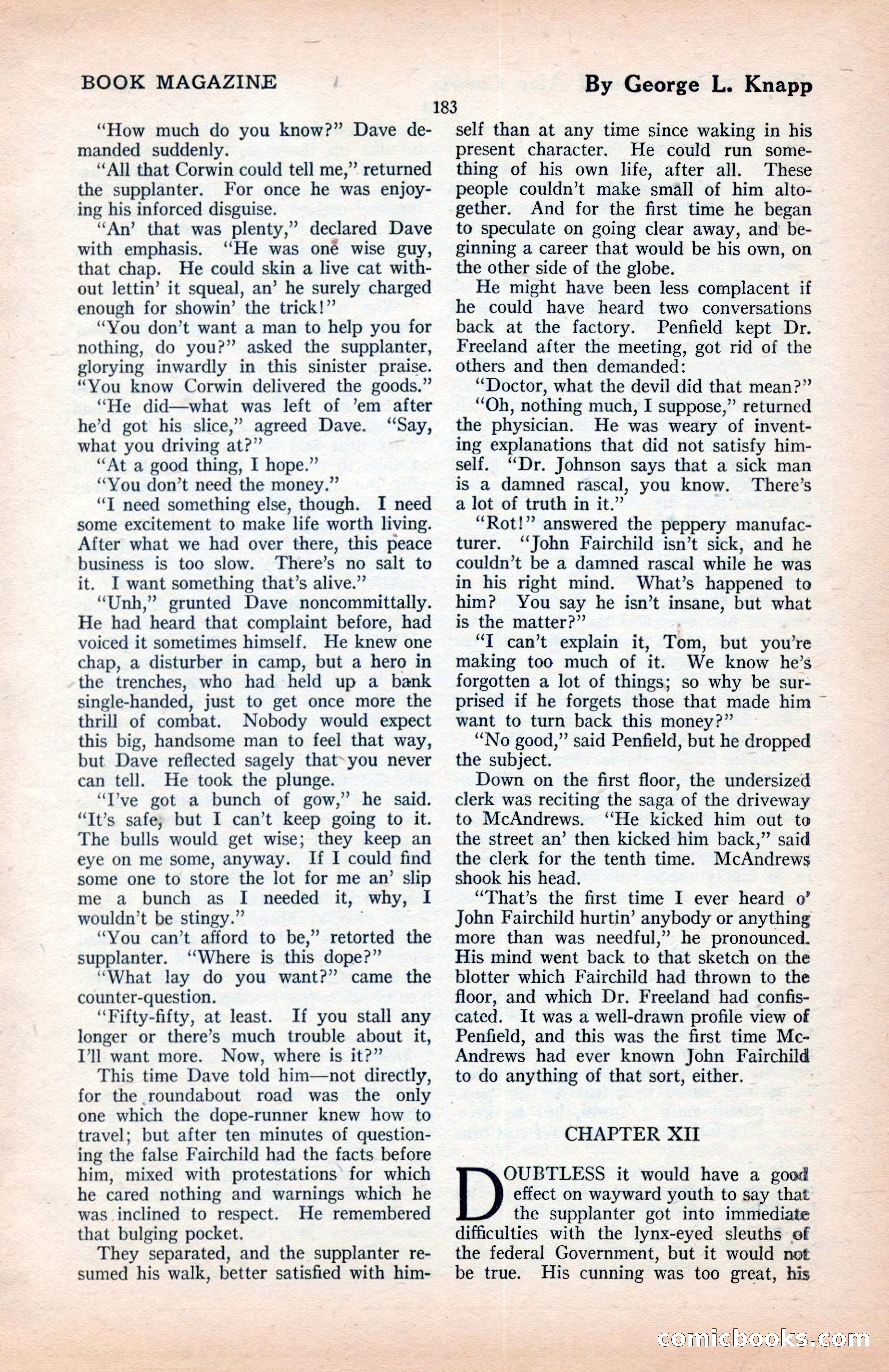 The Blue Book Magazine, January 1922 — page 189 of 208