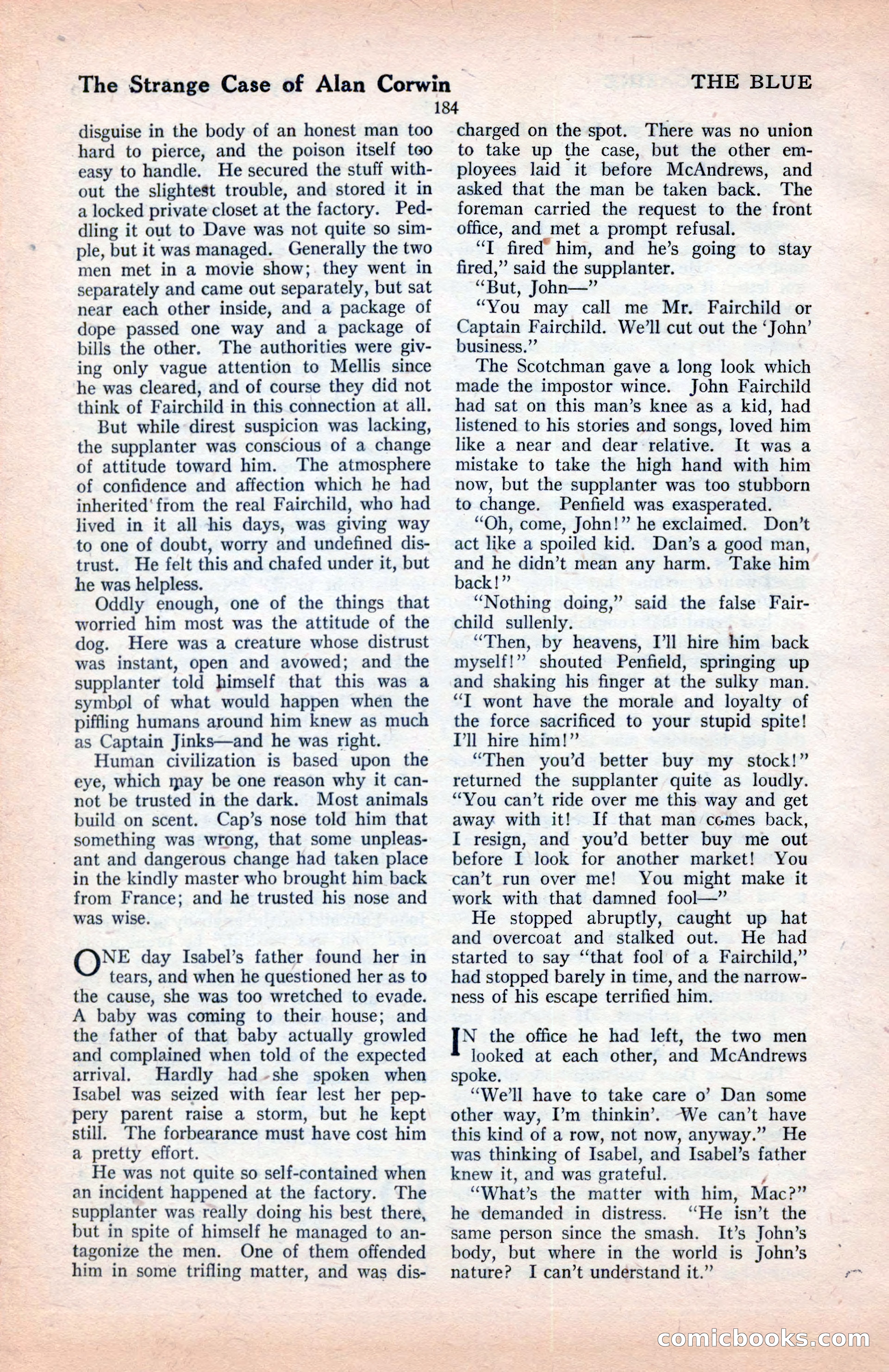 The Blue Book Magazine, January 1922 — page 190 of 208