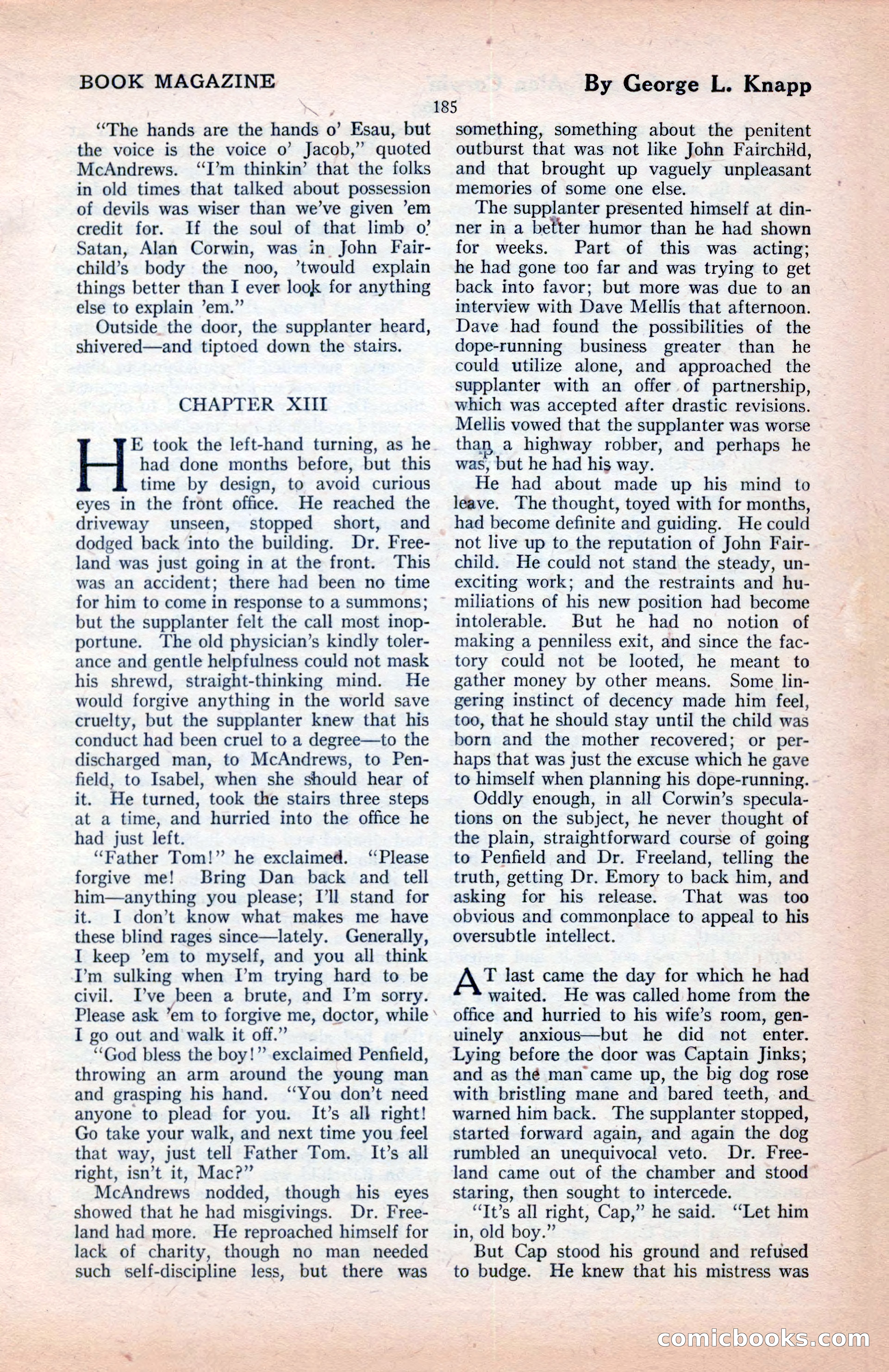 The Blue Book Magazine, January 1922 — page 191 of 208