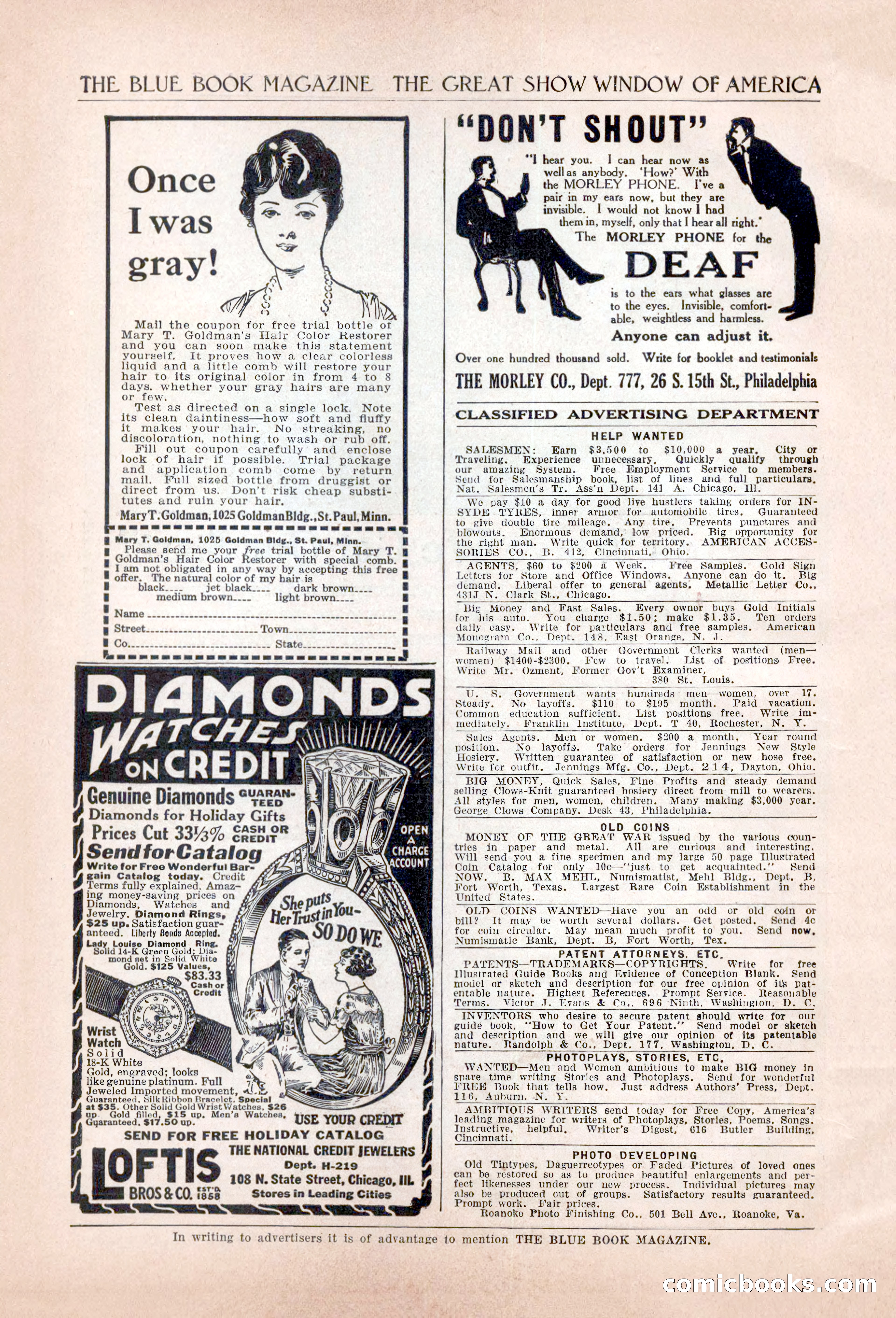 The Blue Book Magazine, January 1922 — page 200 of 208