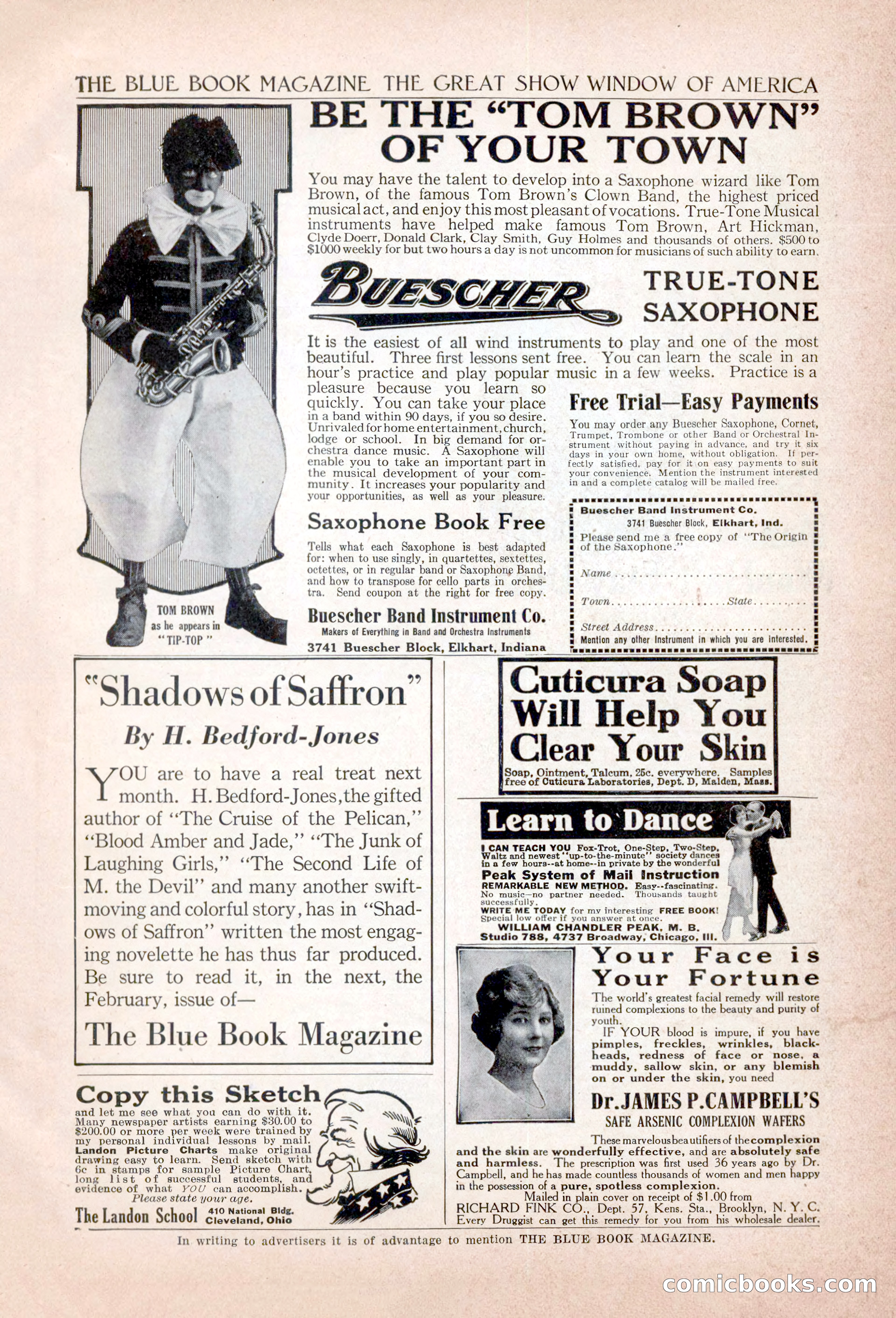 The Blue Book Magazine, January 1922 — page 201 of 208