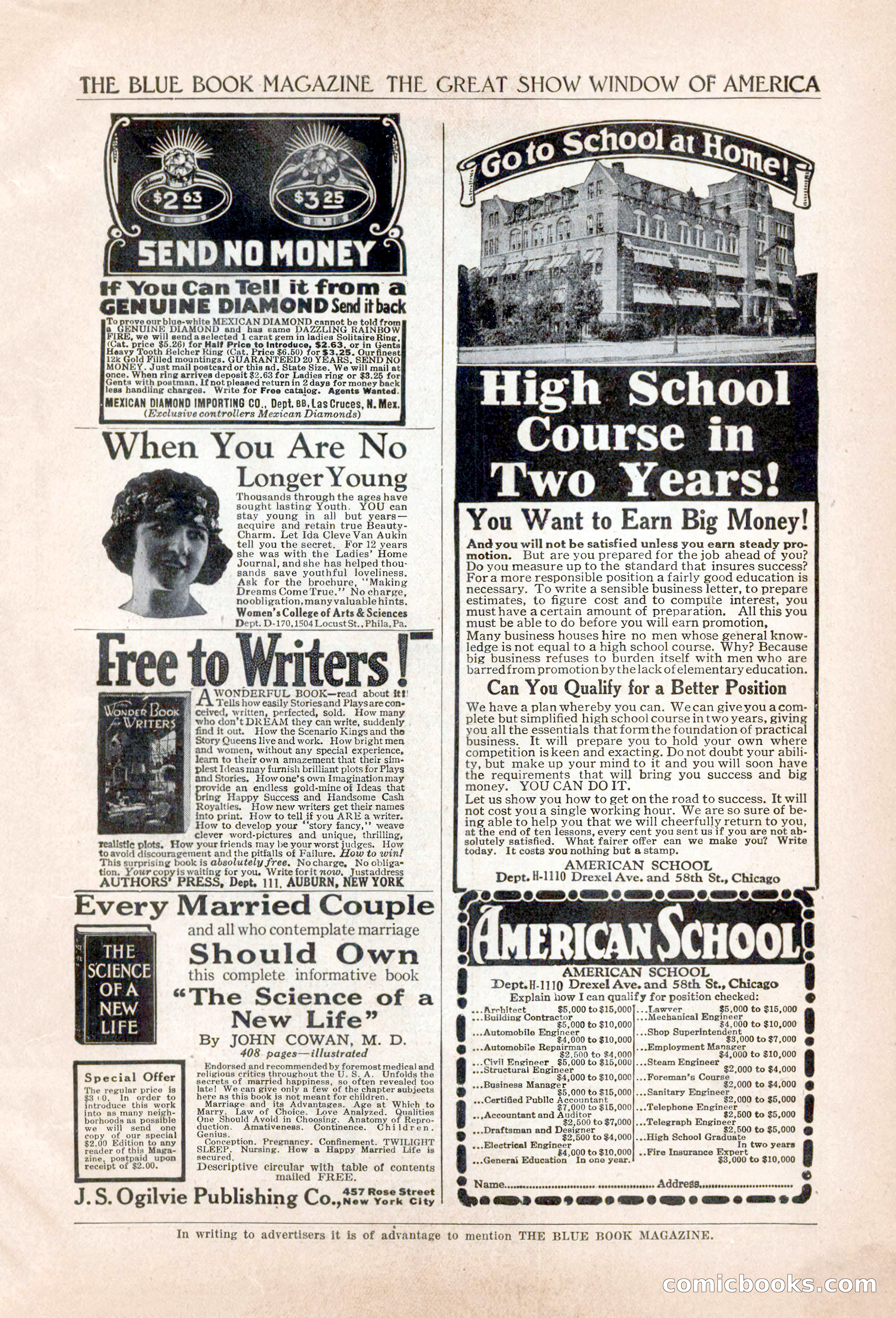 The Blue Book Magazine, January 1922 — page 205 of 208