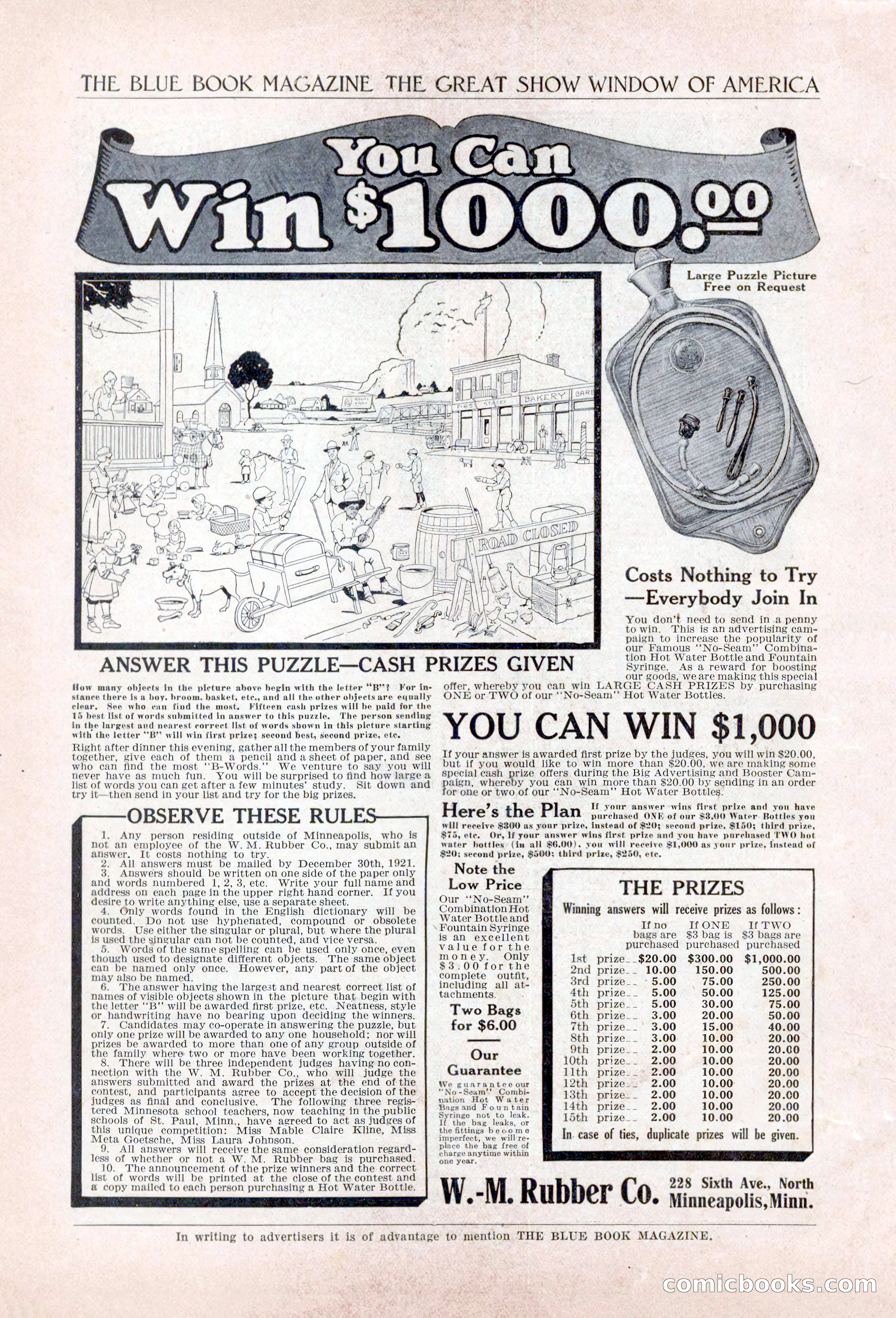 The Blue Book Magazine, January 1922 — page 206 of 208