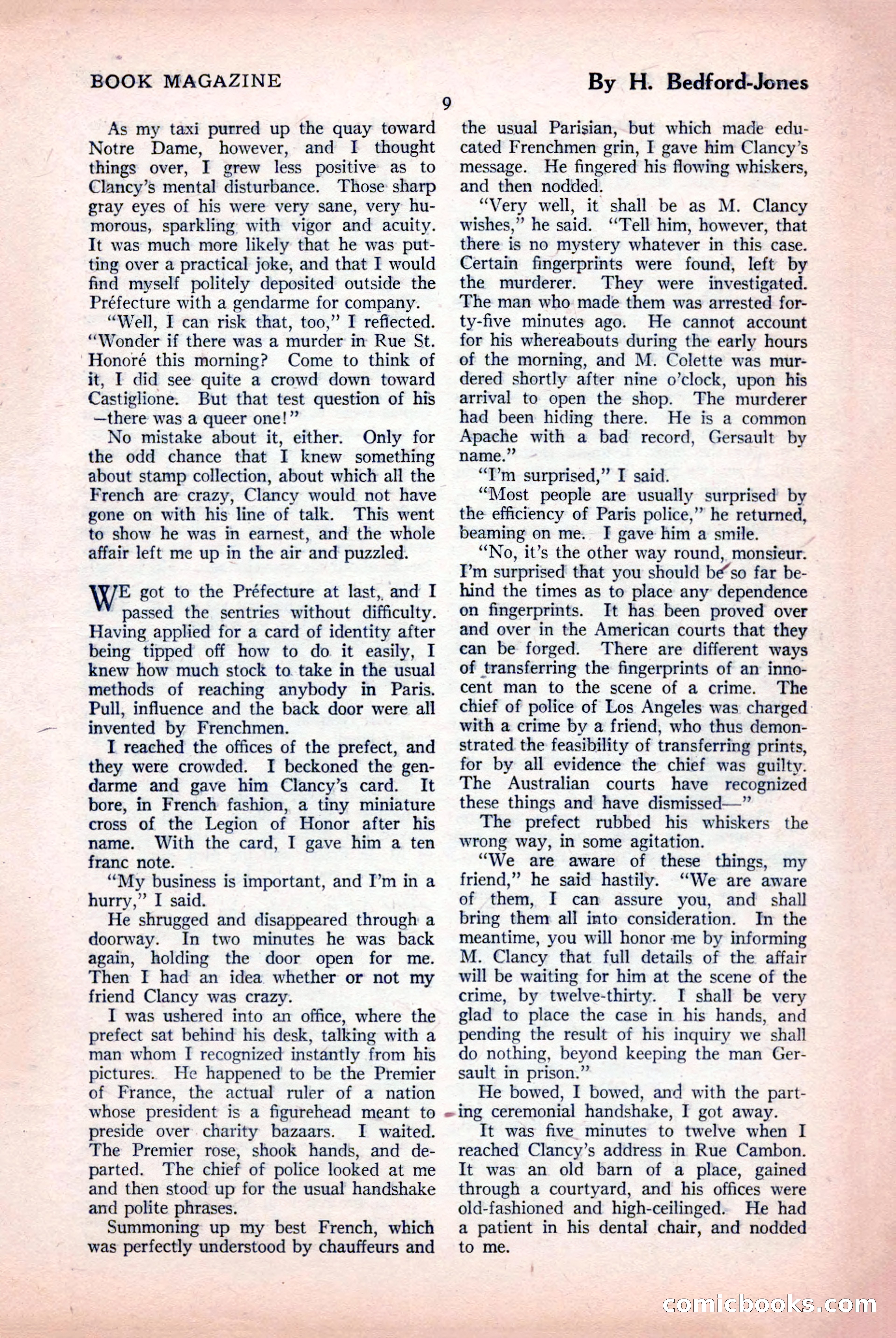 The Blue Book Magazine, April 1926 — page 11 of 208