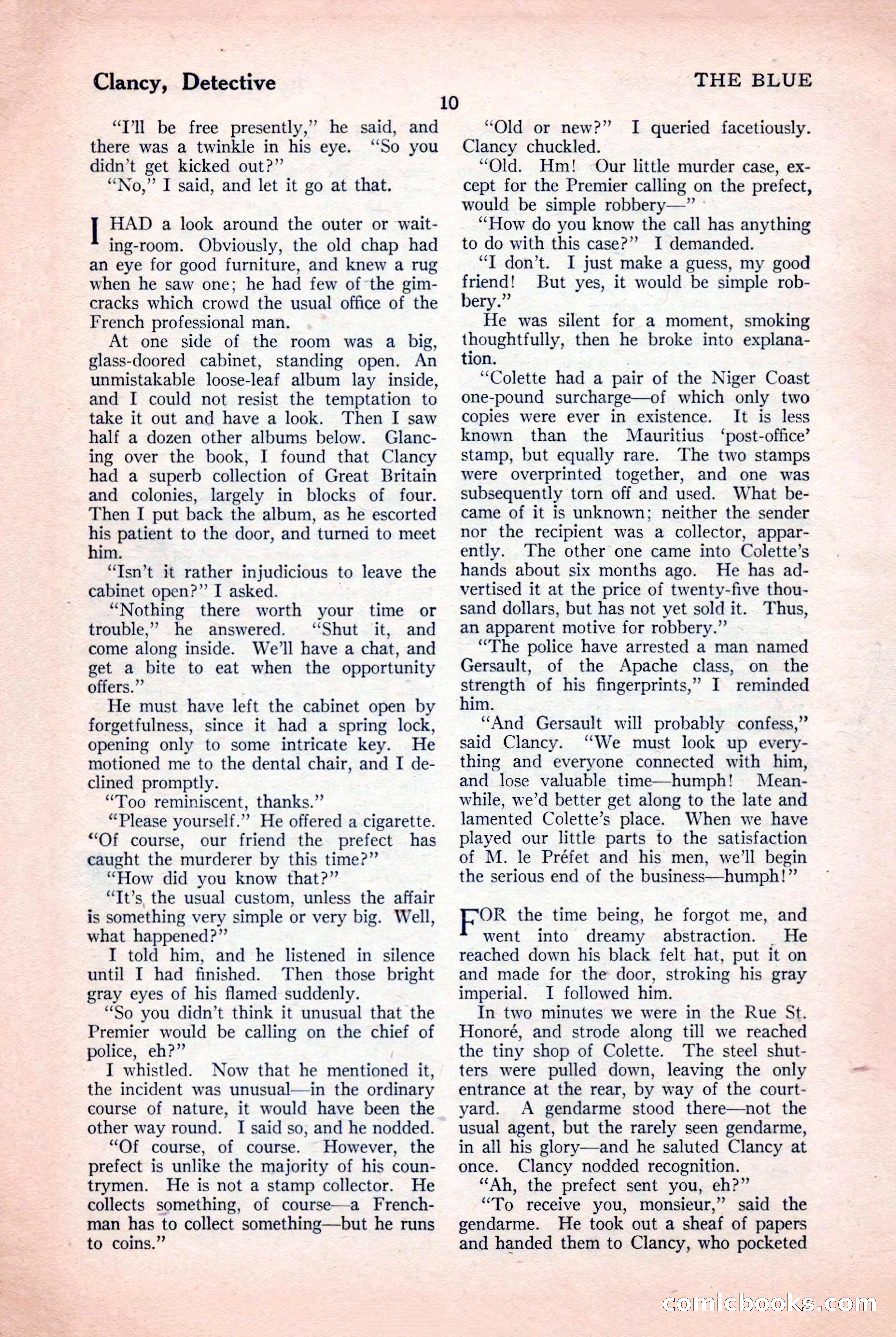 The Blue Book Magazine, April 1926 — page 12 of 208