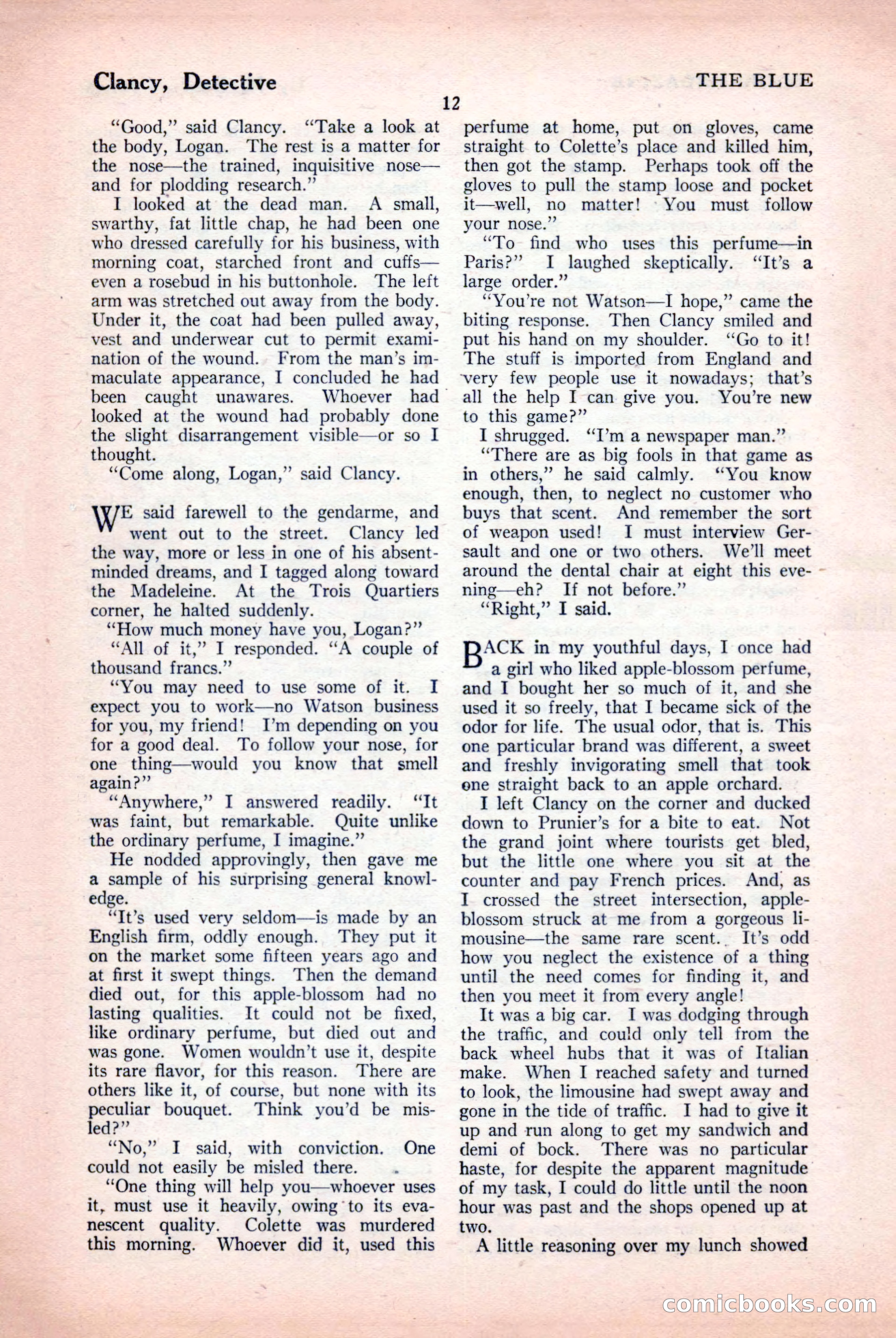 The Blue Book Magazine, April 1926 — page 14 of 208