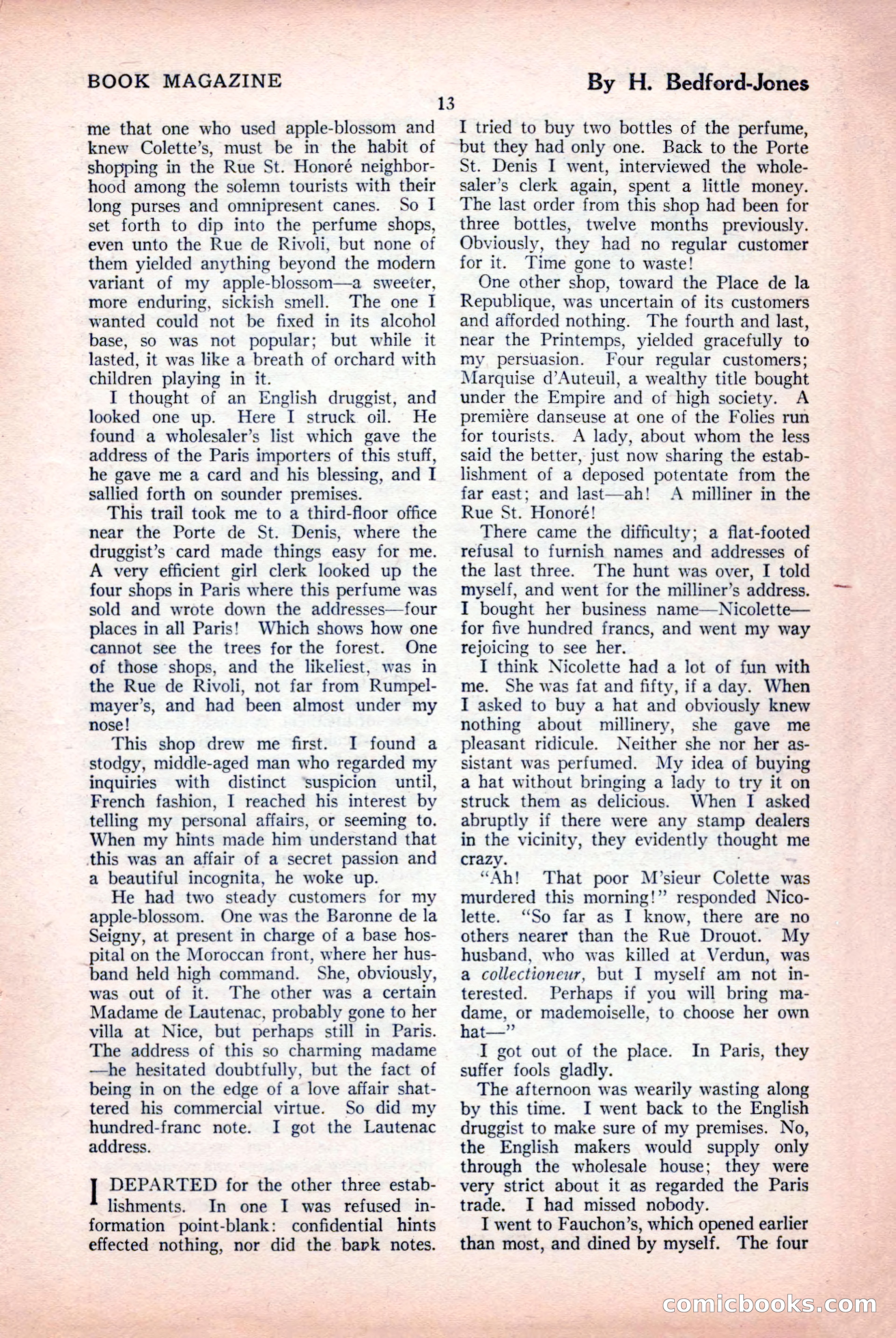The Blue Book Magazine, April 1926 — page 15 of 208
