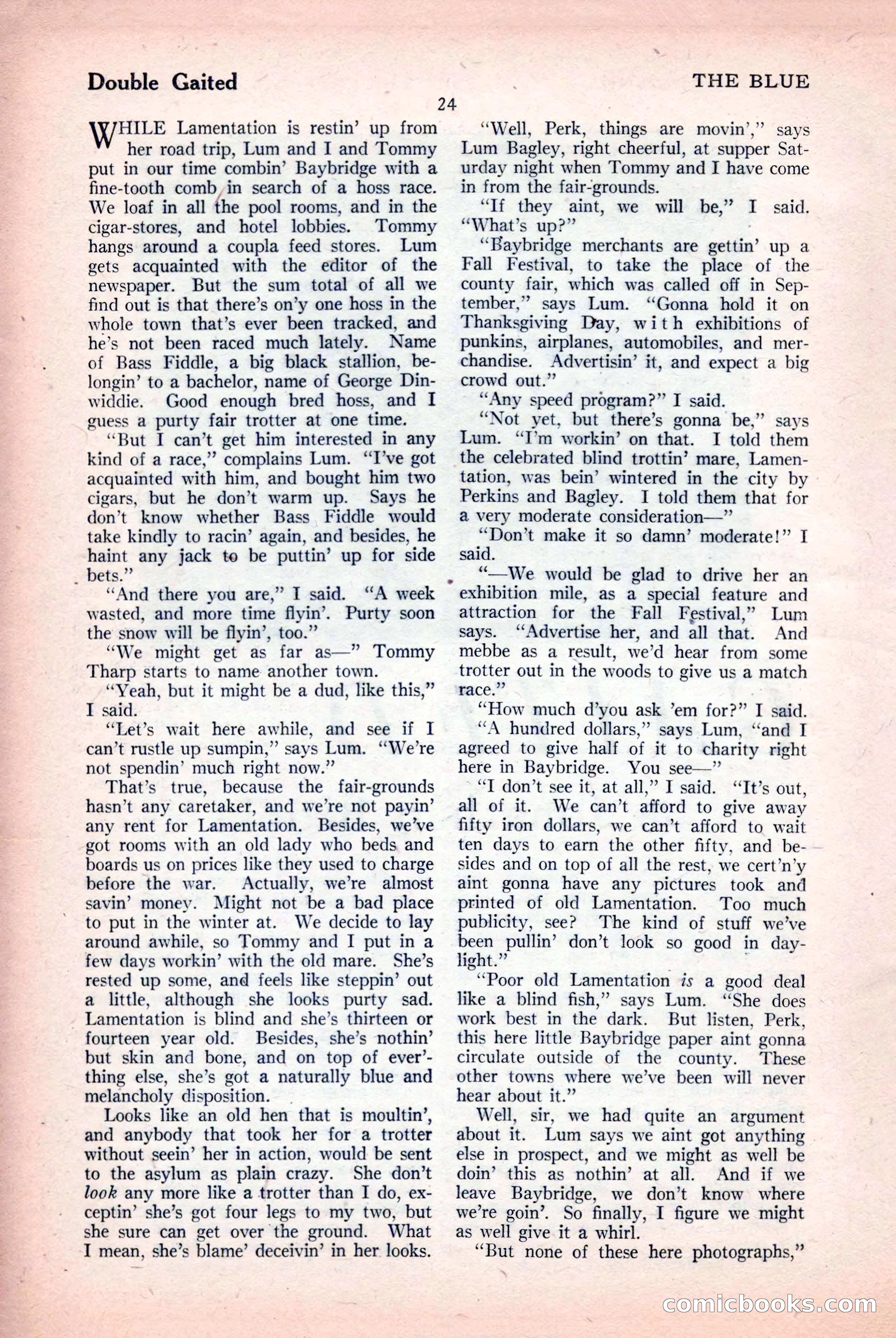 The Blue Book Magazine, April 1926 — page 26 of 208