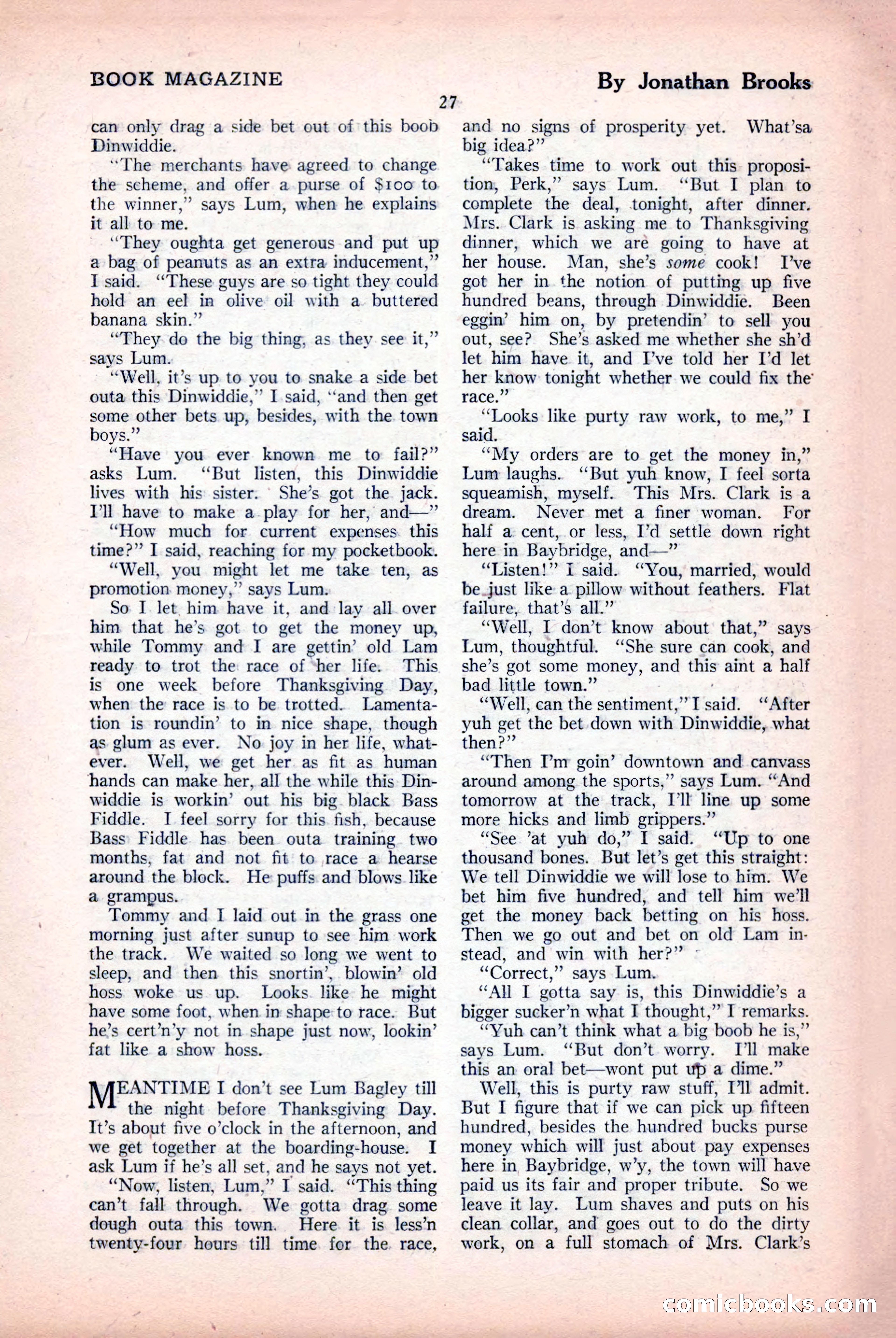 The Blue Book Magazine, April 1926 — page 29 of 208
