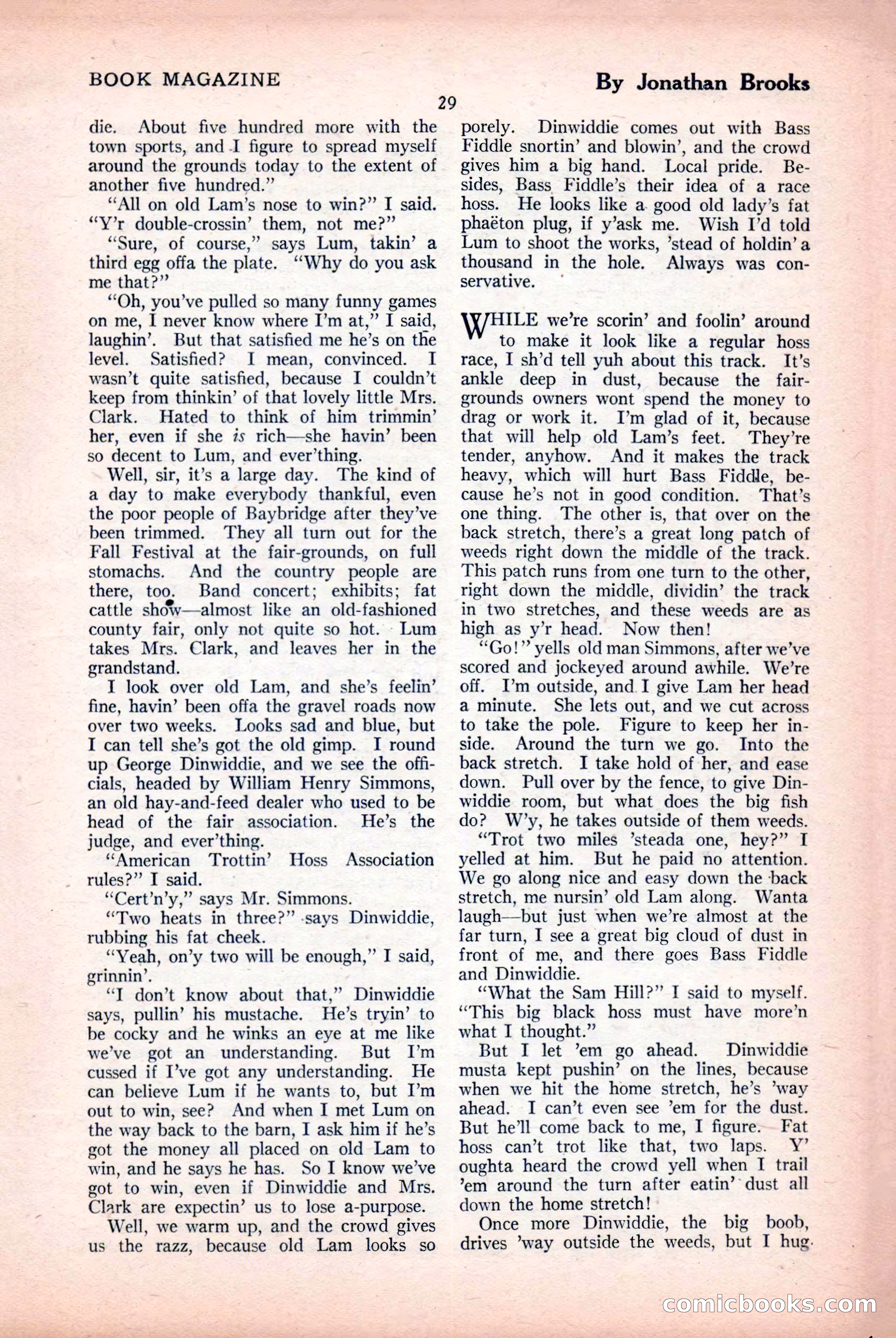 The Blue Book Magazine, April 1926 — page 31 of 208