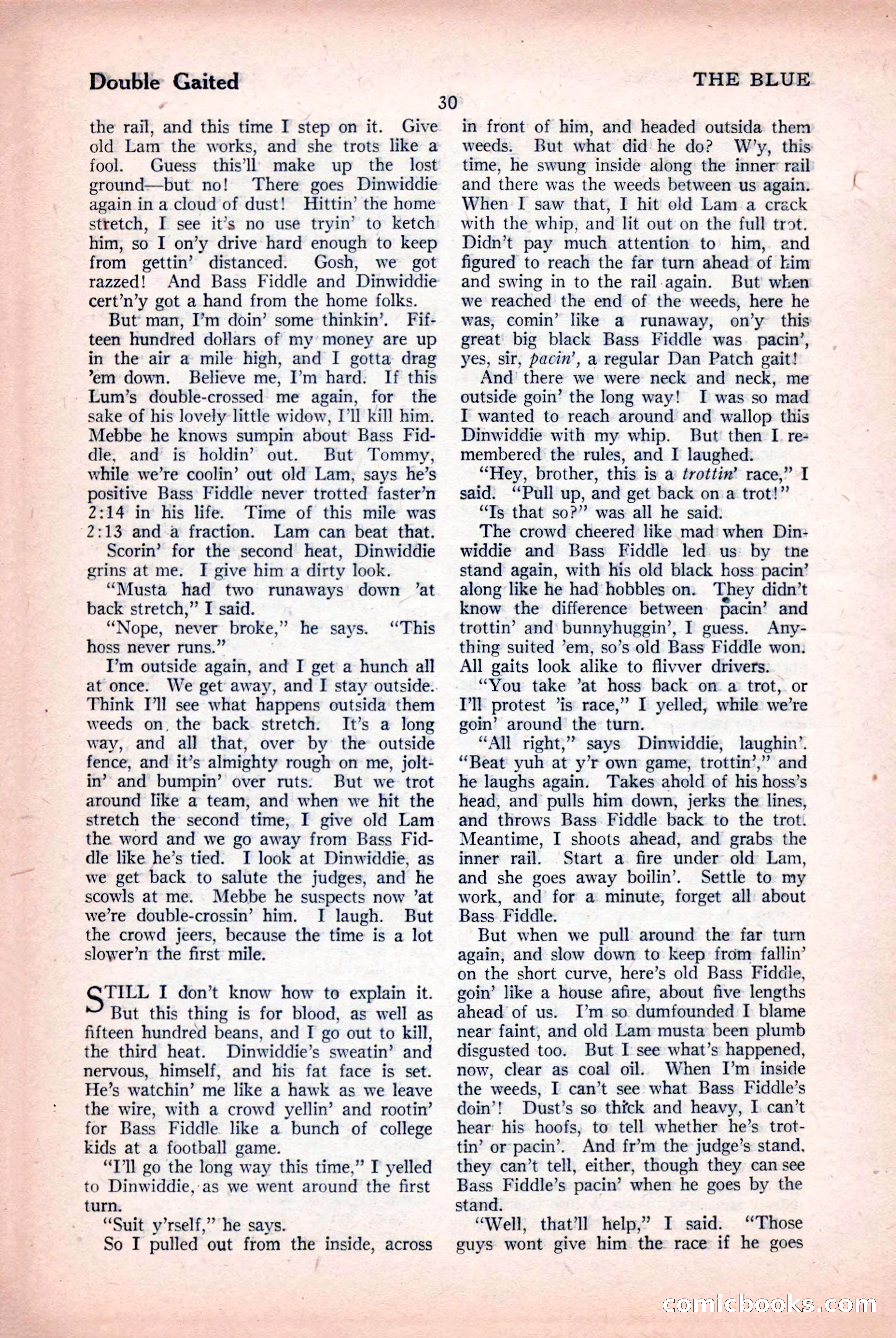 The Blue Book Magazine, April 1926 — page 32 of 208