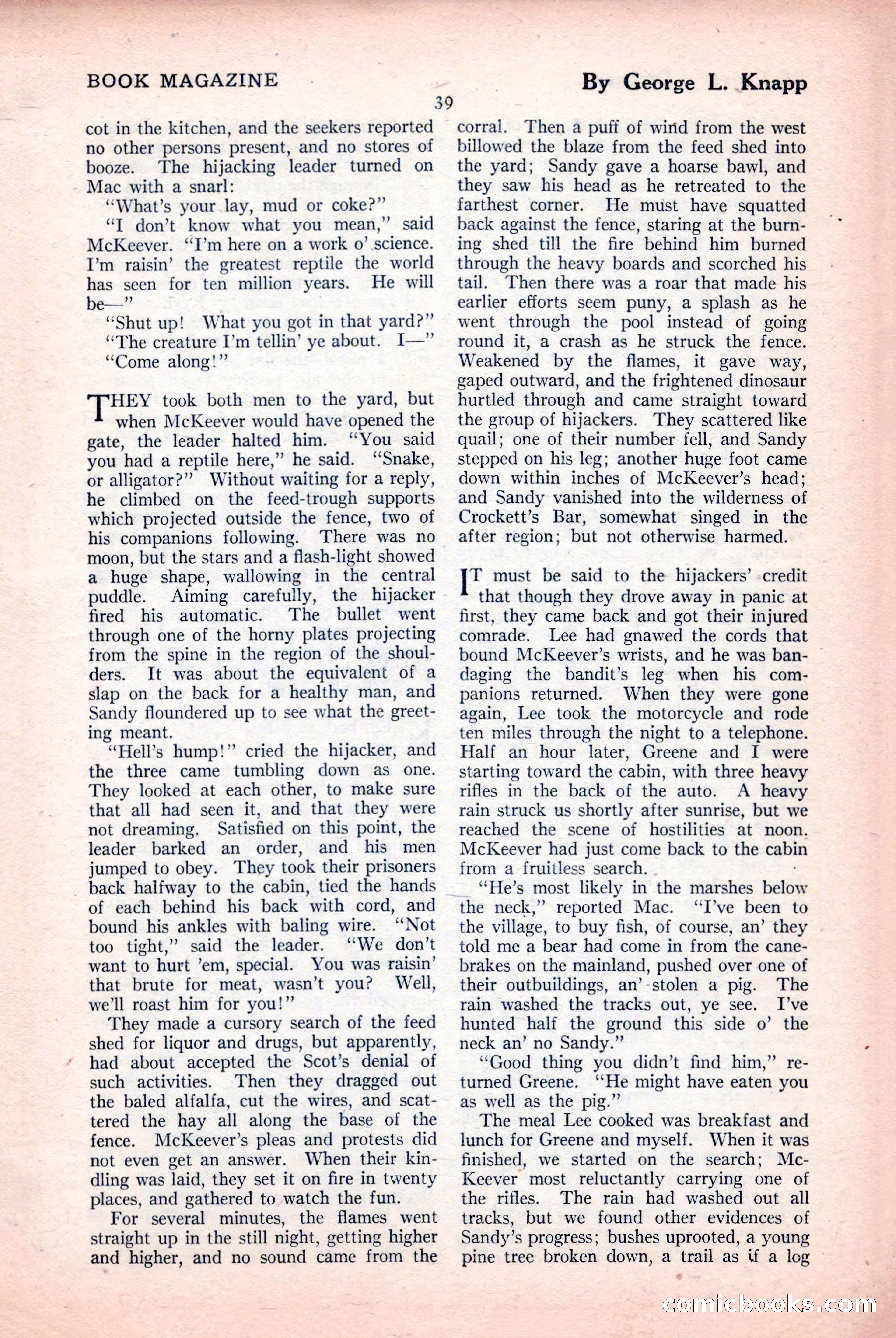The Blue Book Magazine, April 1926 — page 41 of 208