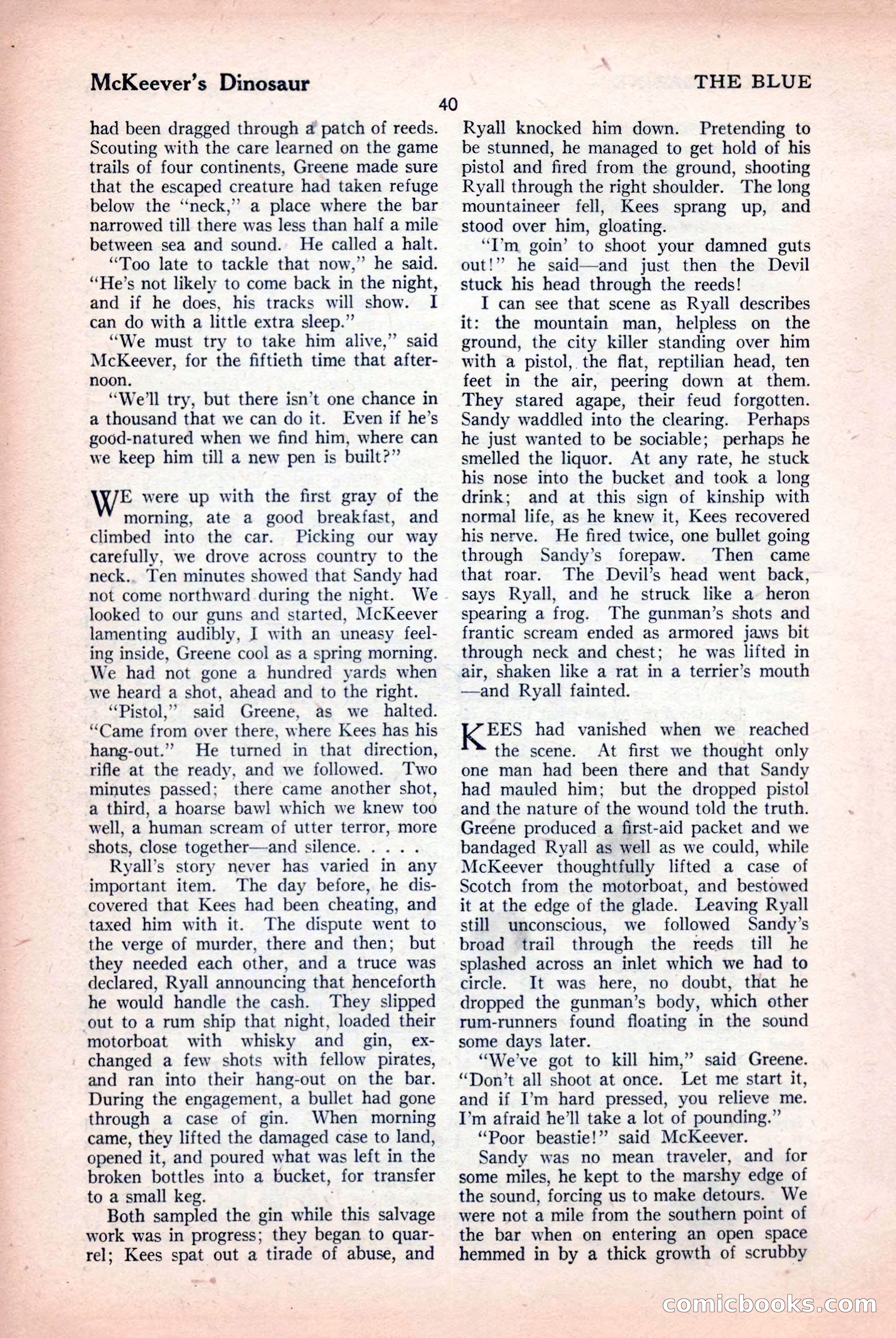 The Blue Book Magazine, April 1926 — page 42 of 208