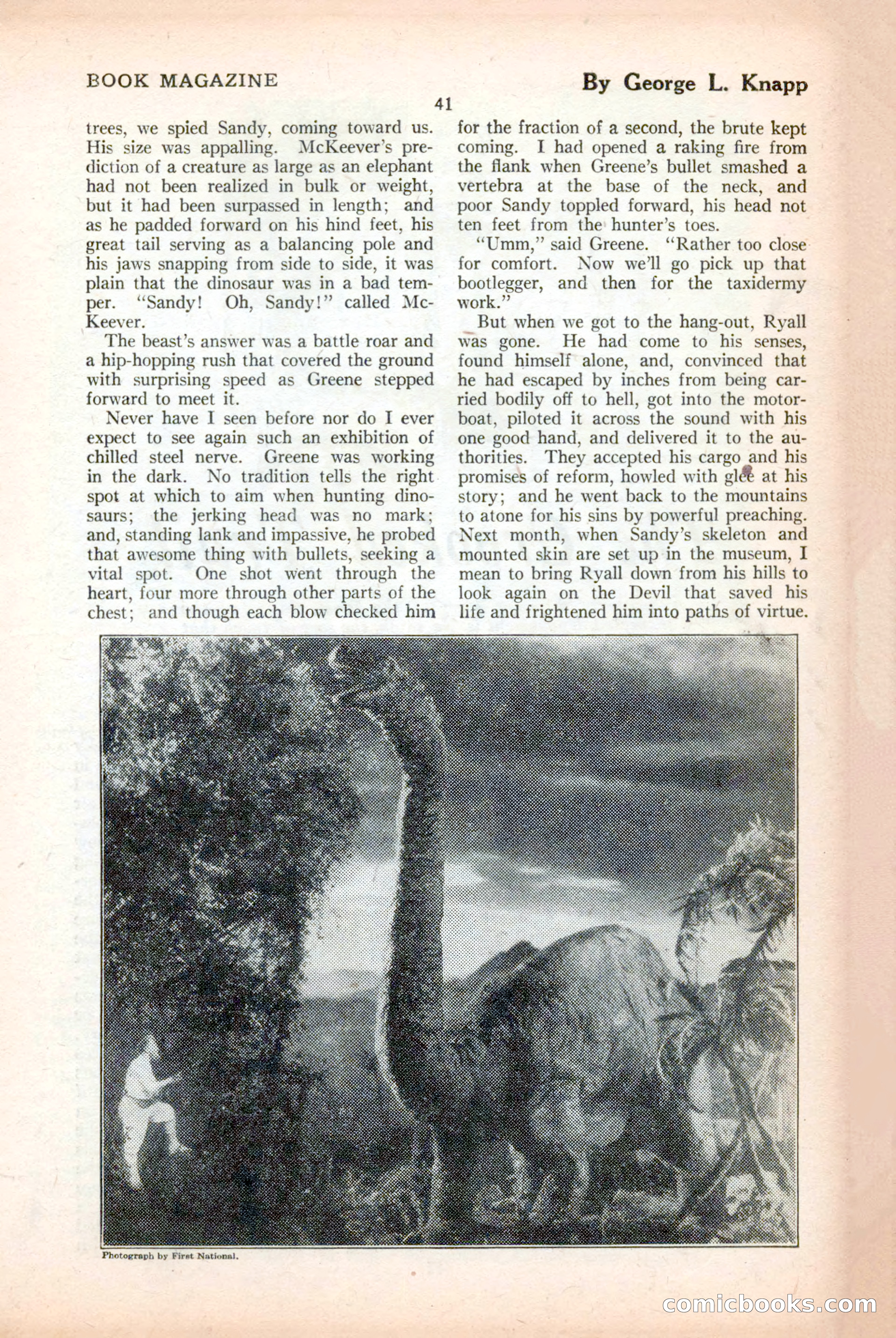 The Blue Book Magazine, April 1926 — page 43 of 208