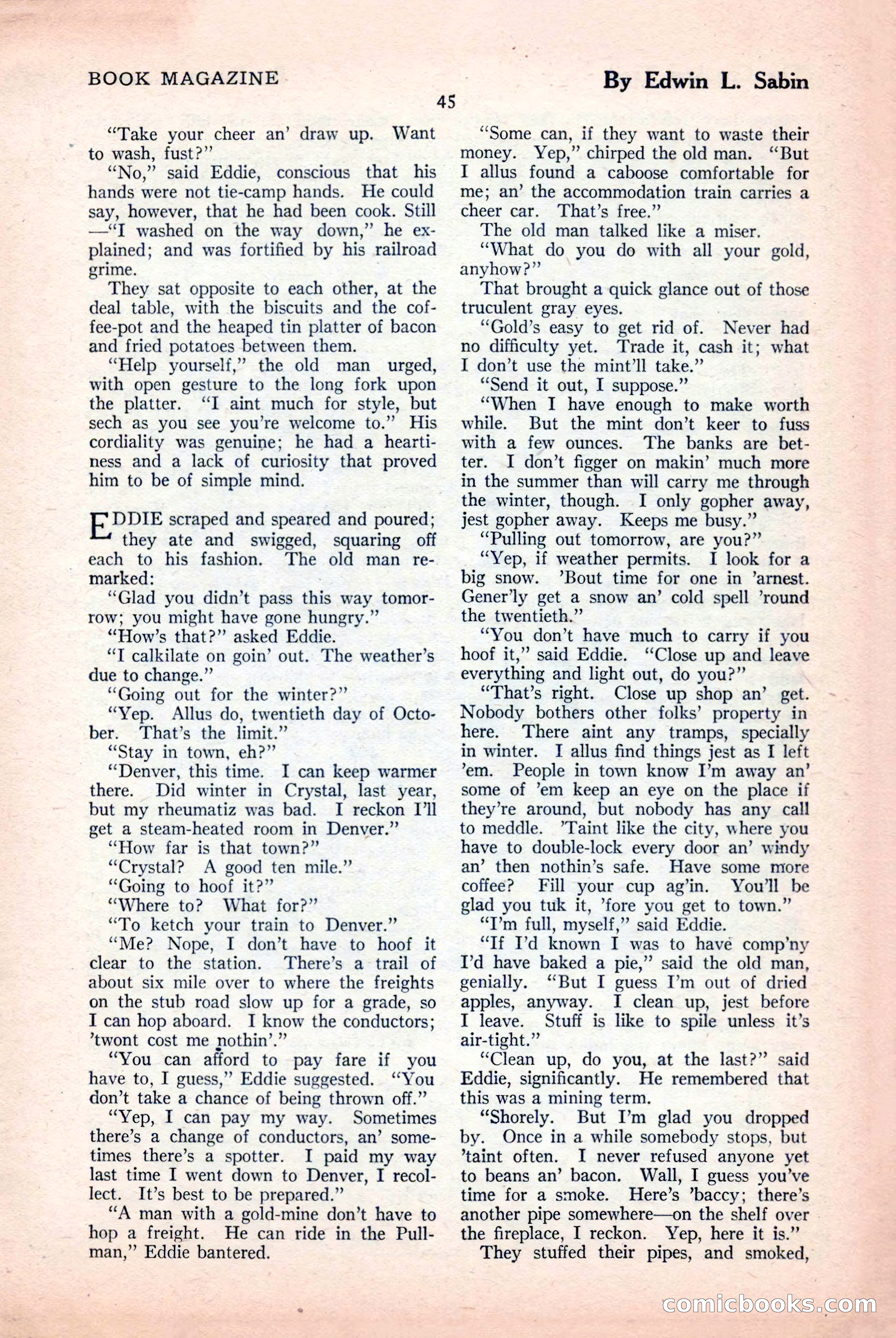 The Blue Book Magazine, April 1926 — page 47 of 208