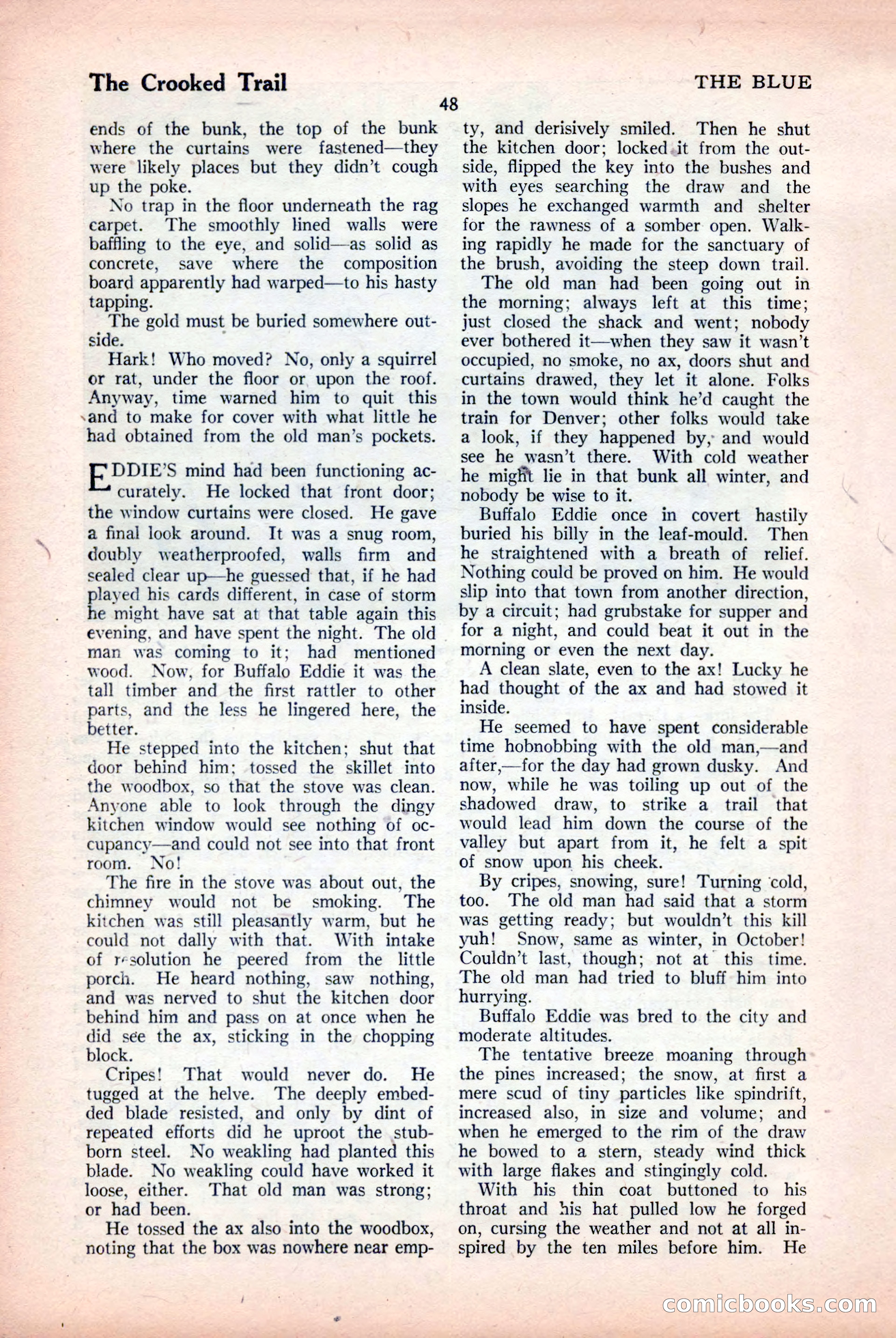 The Blue Book Magazine, April 1926 — page 50 of 208