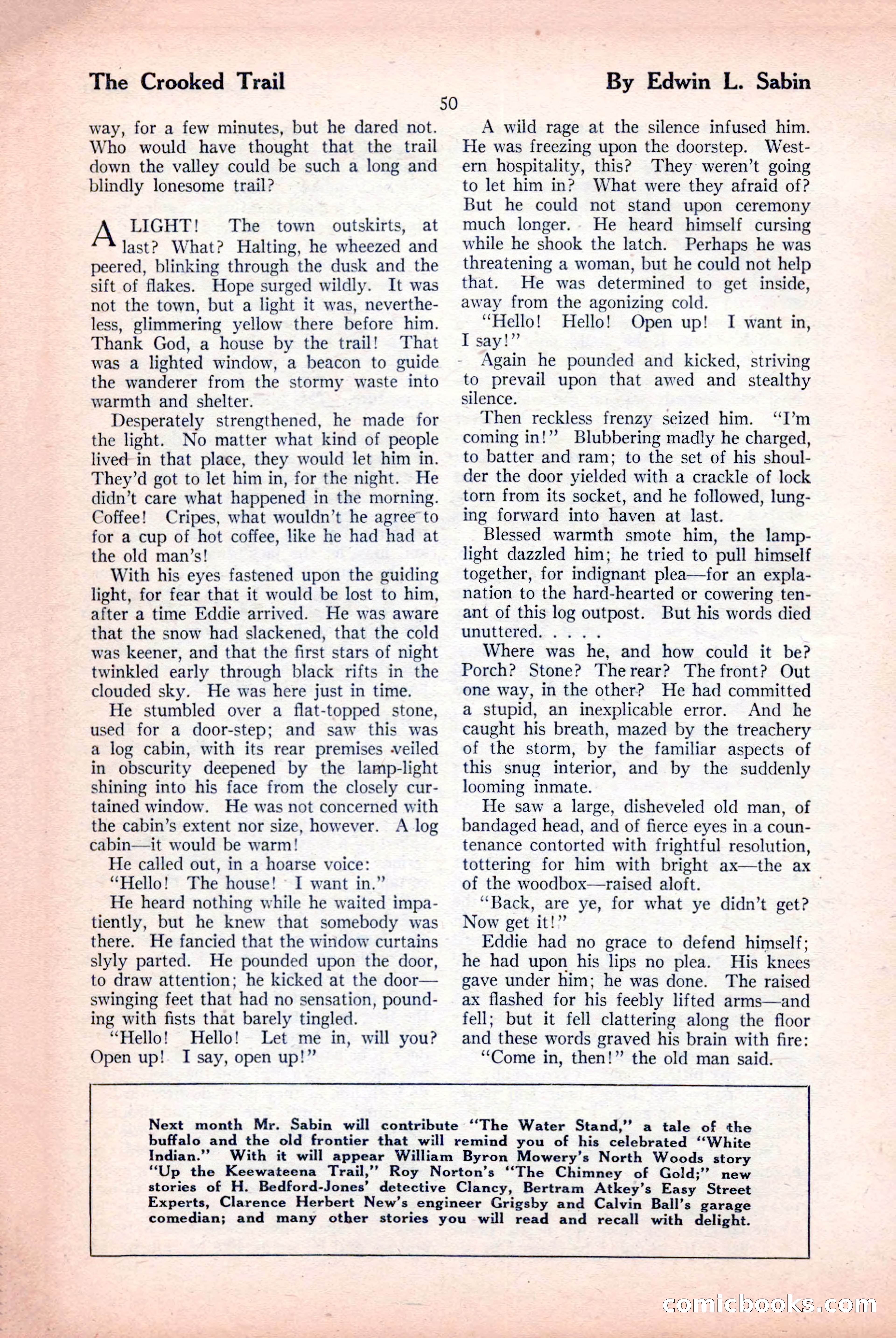The Blue Book Magazine, April 1926 — page 52 of 208