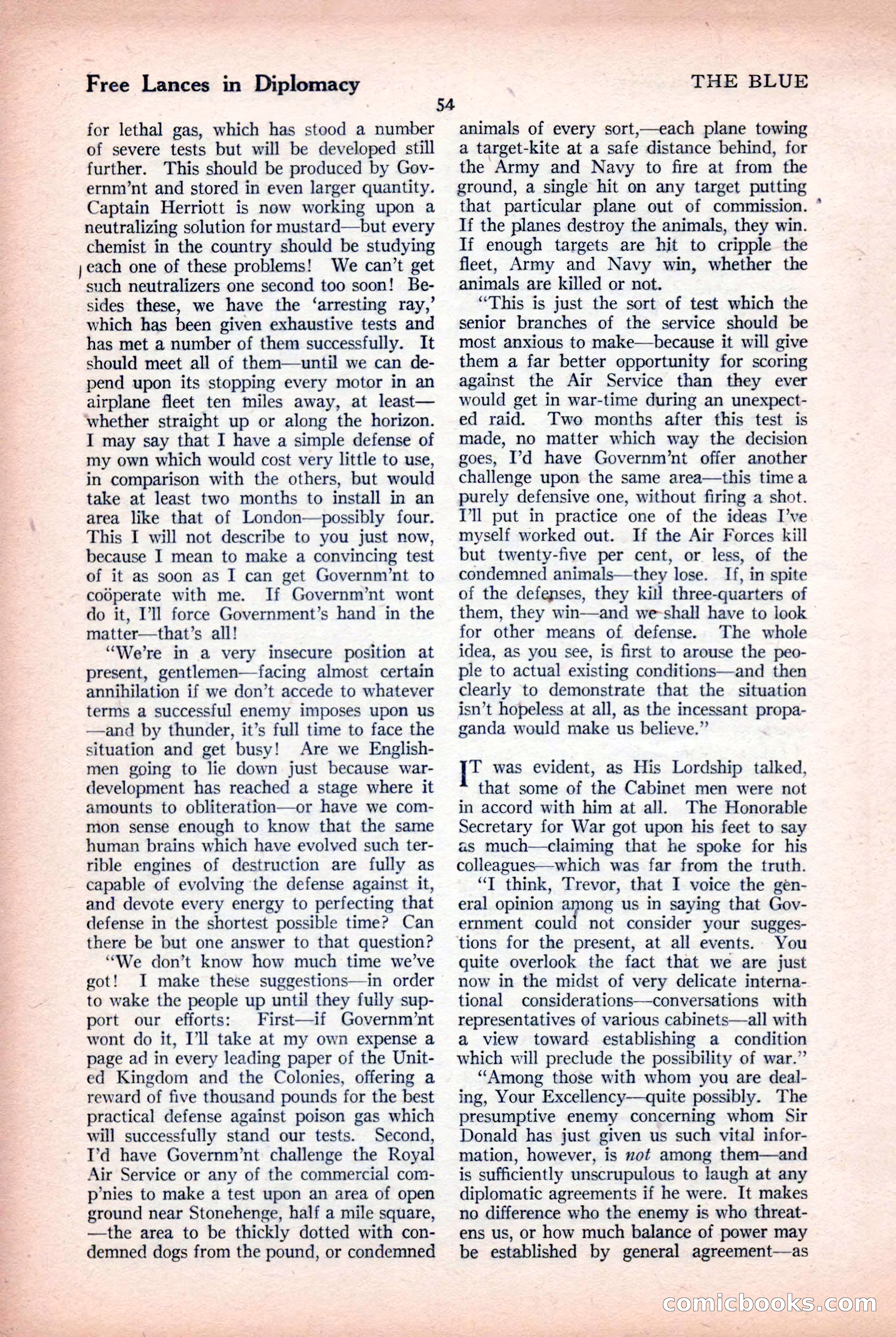The Blue Book Magazine, April 1926 — page 56 of 208