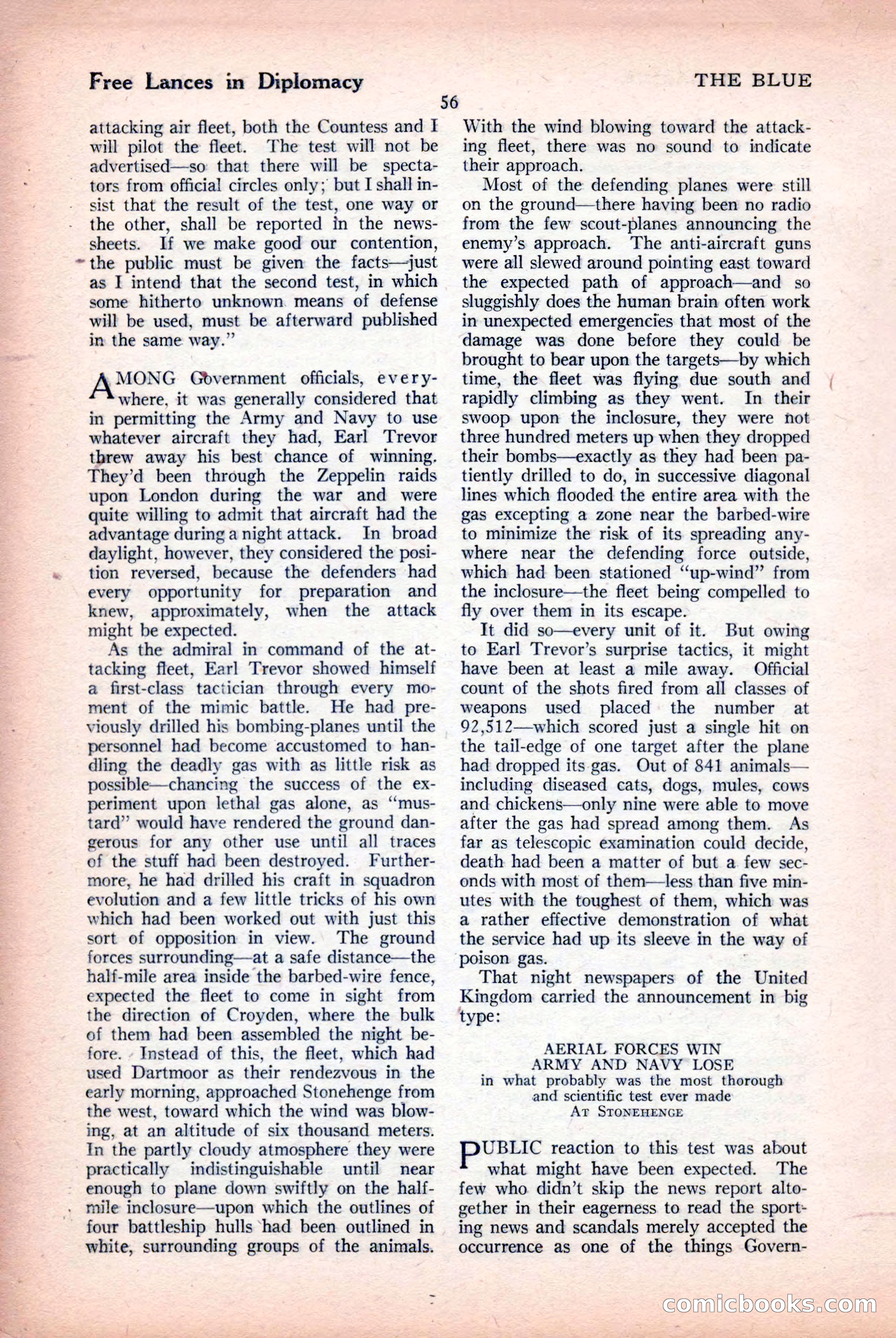 The Blue Book Magazine, April 1926 — page 58 of 208