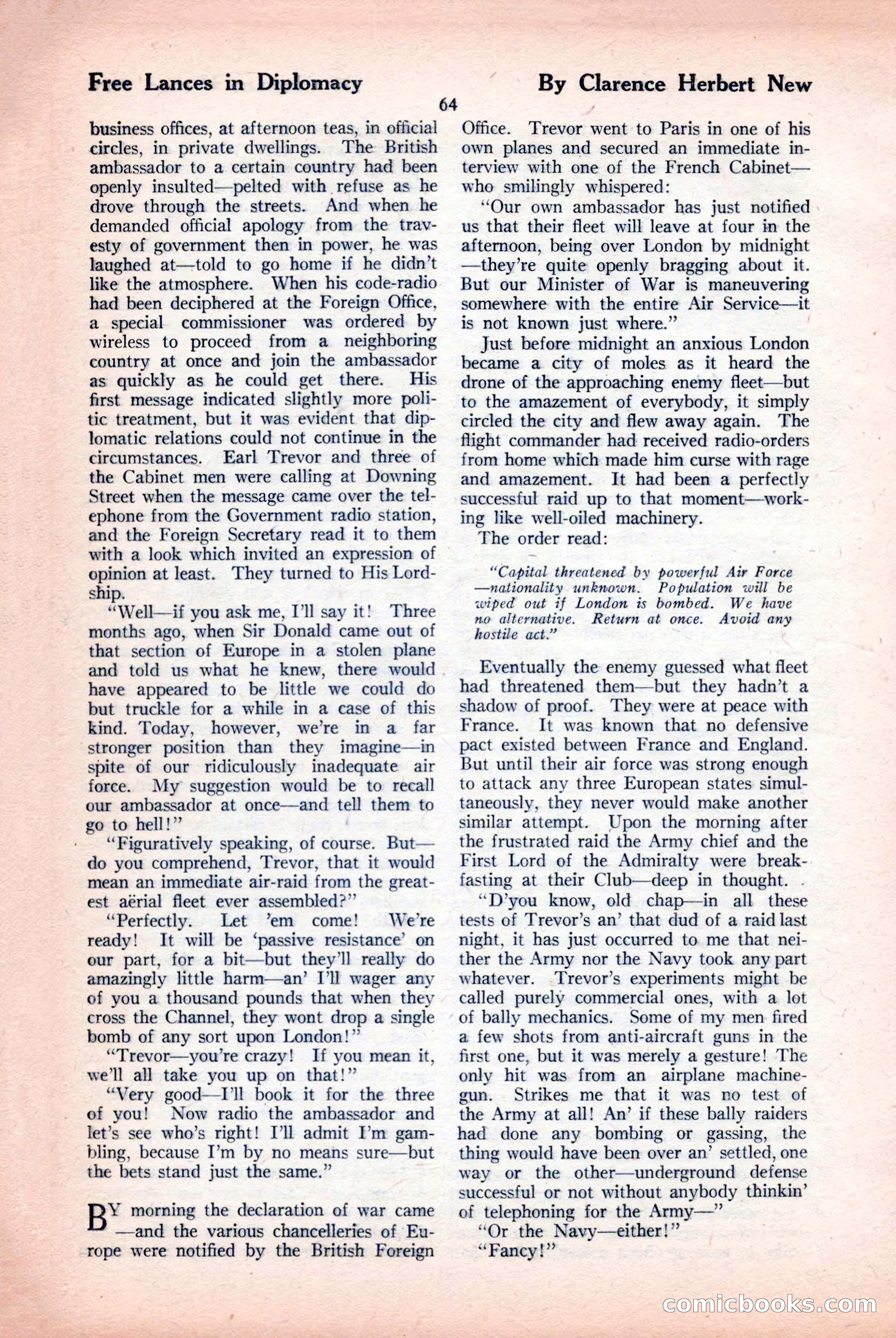The Blue Book Magazine, April 1926 — page 66 of 208