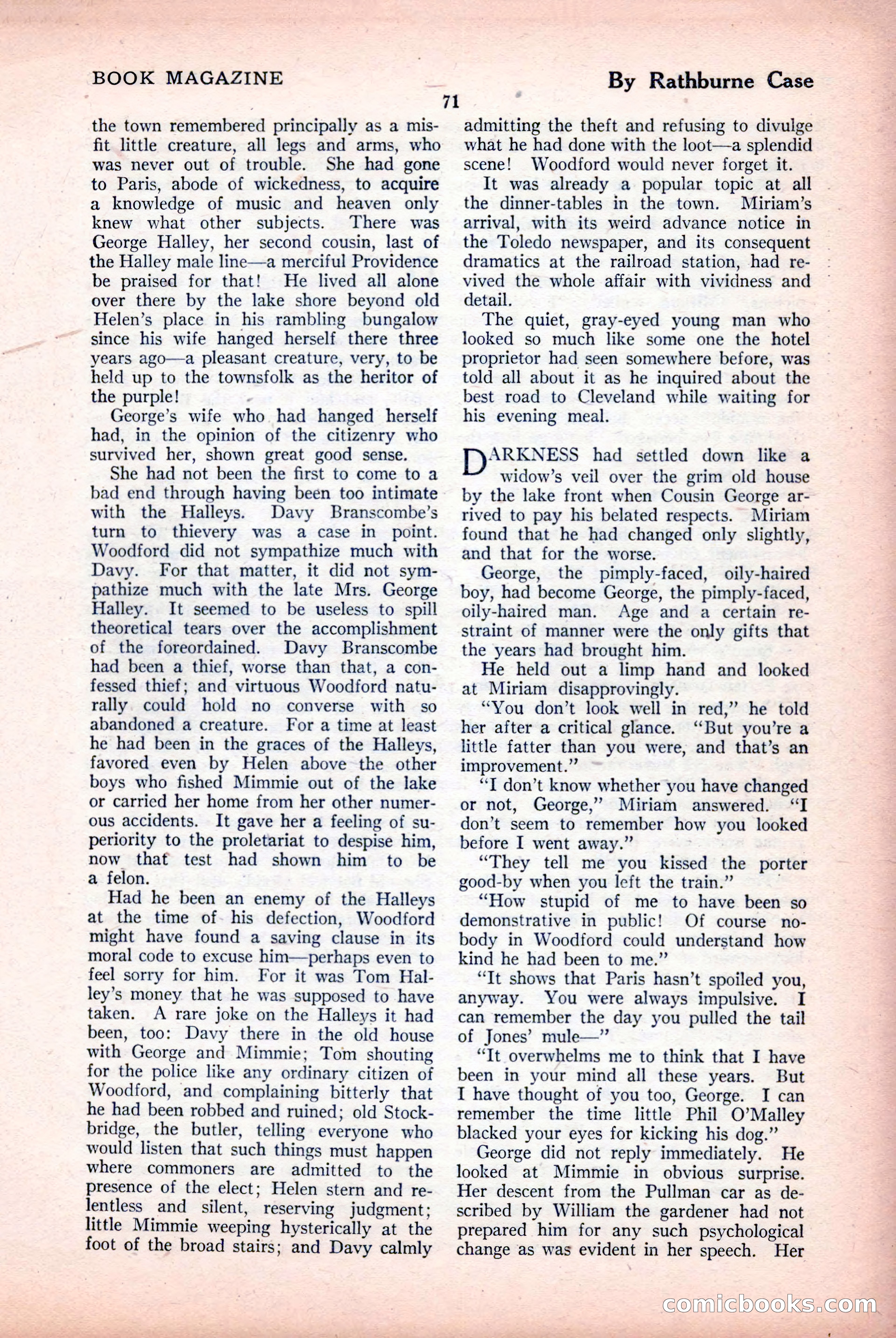 The Blue Book Magazine, April 1926 — page 73 of 208