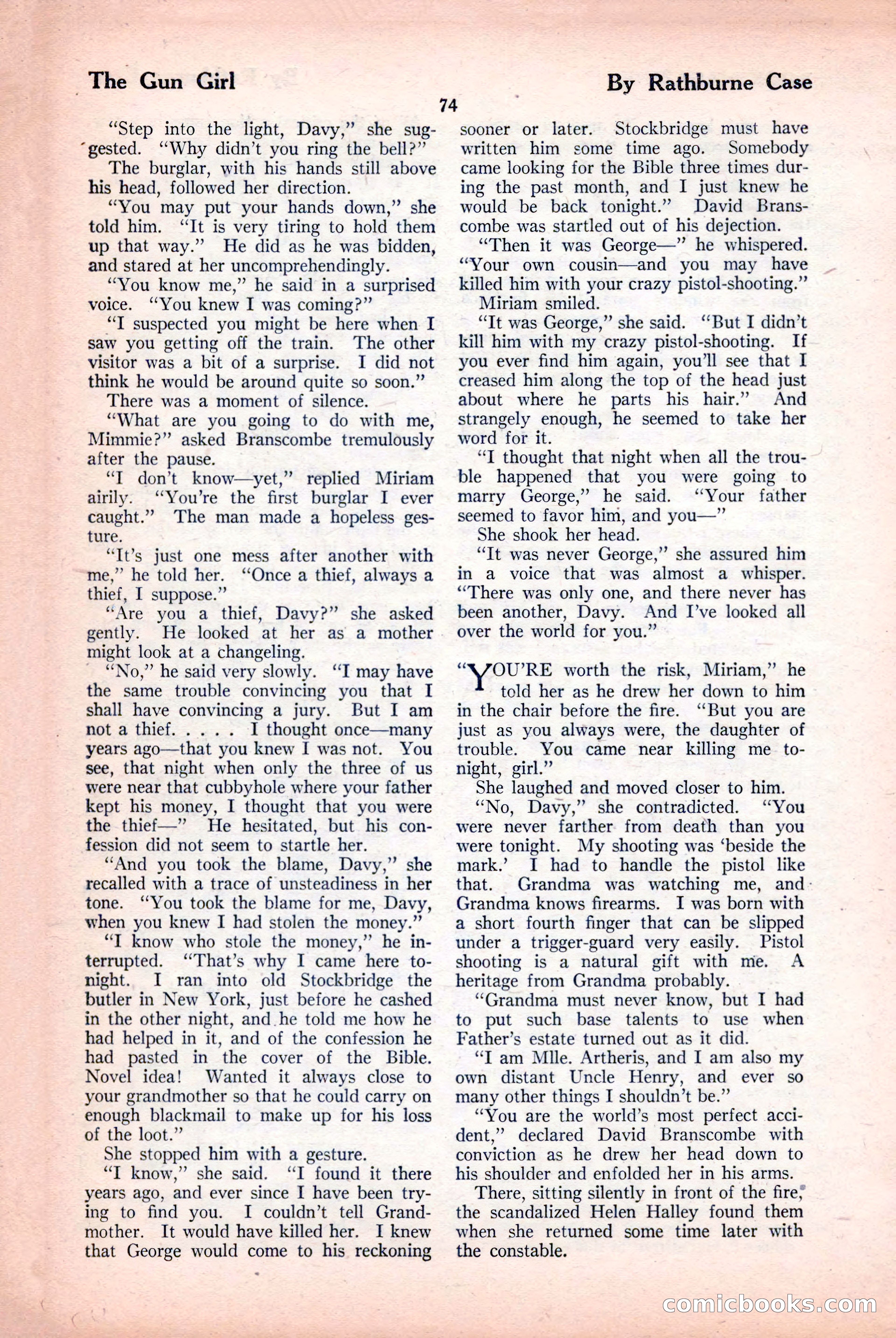 The Blue Book Magazine, April 1926 — page 76 of 208