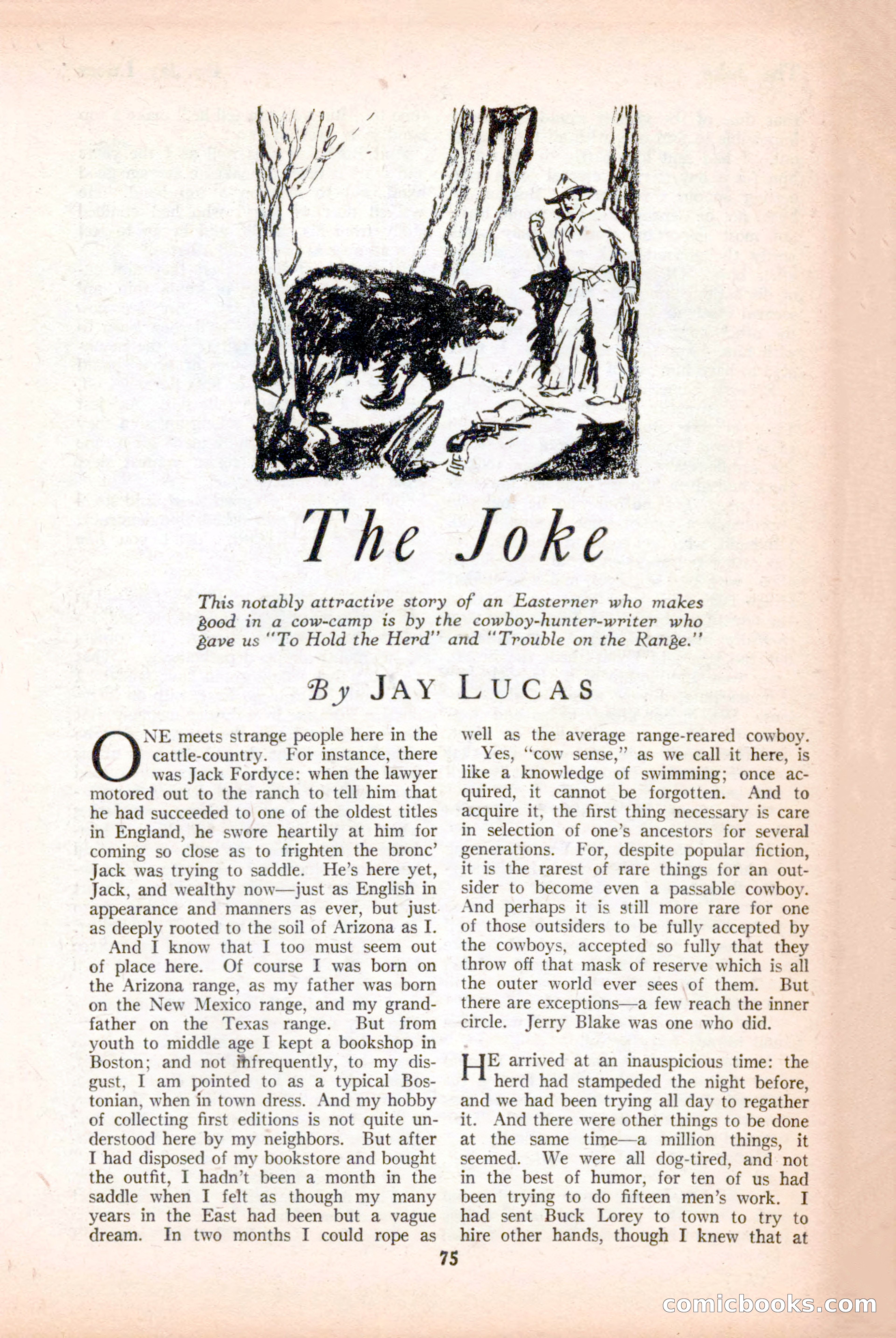 The Blue Book Magazine, April 1926 — page 77 of 208