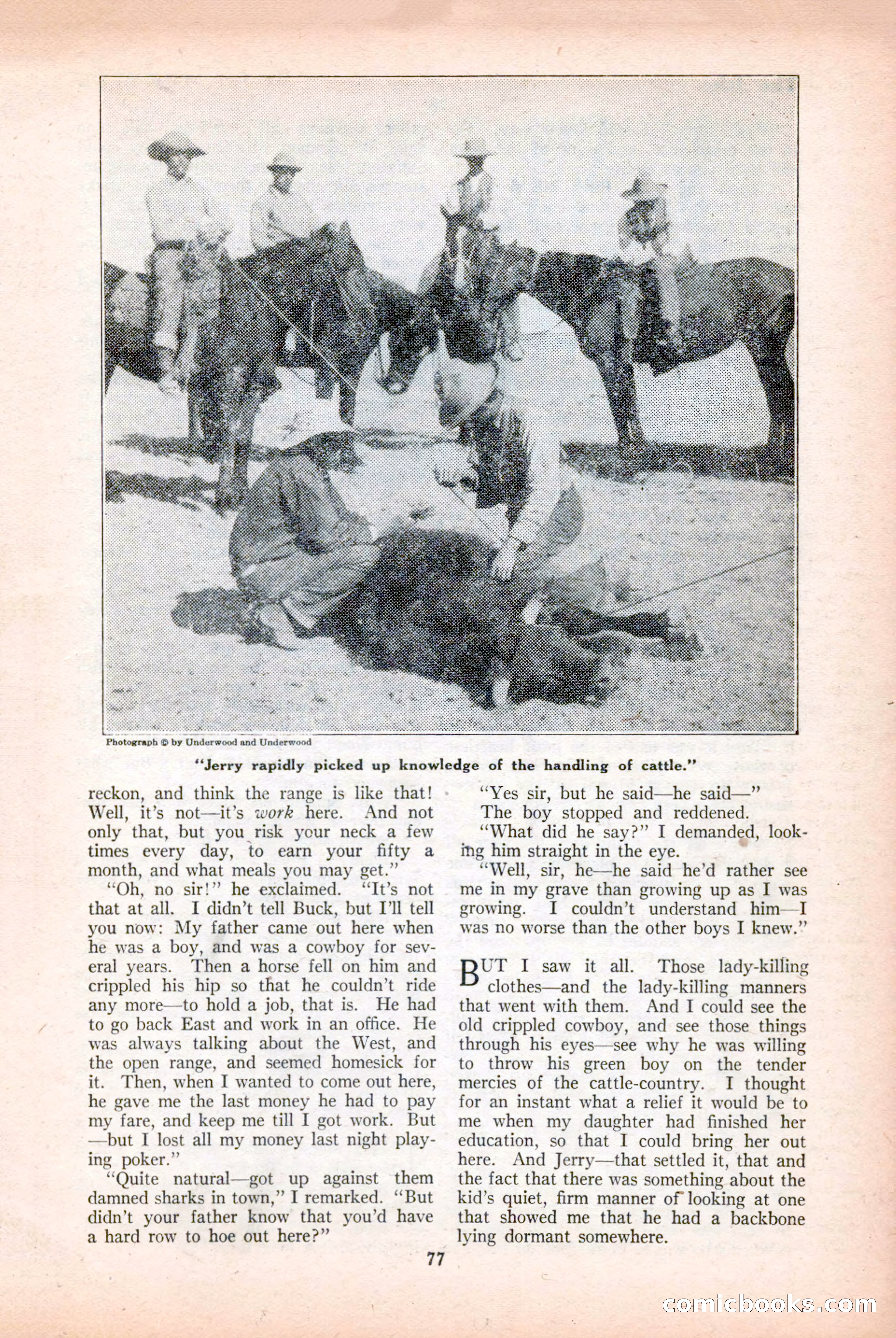 The Blue Book Magazine, April 1926 — page 79 of 208